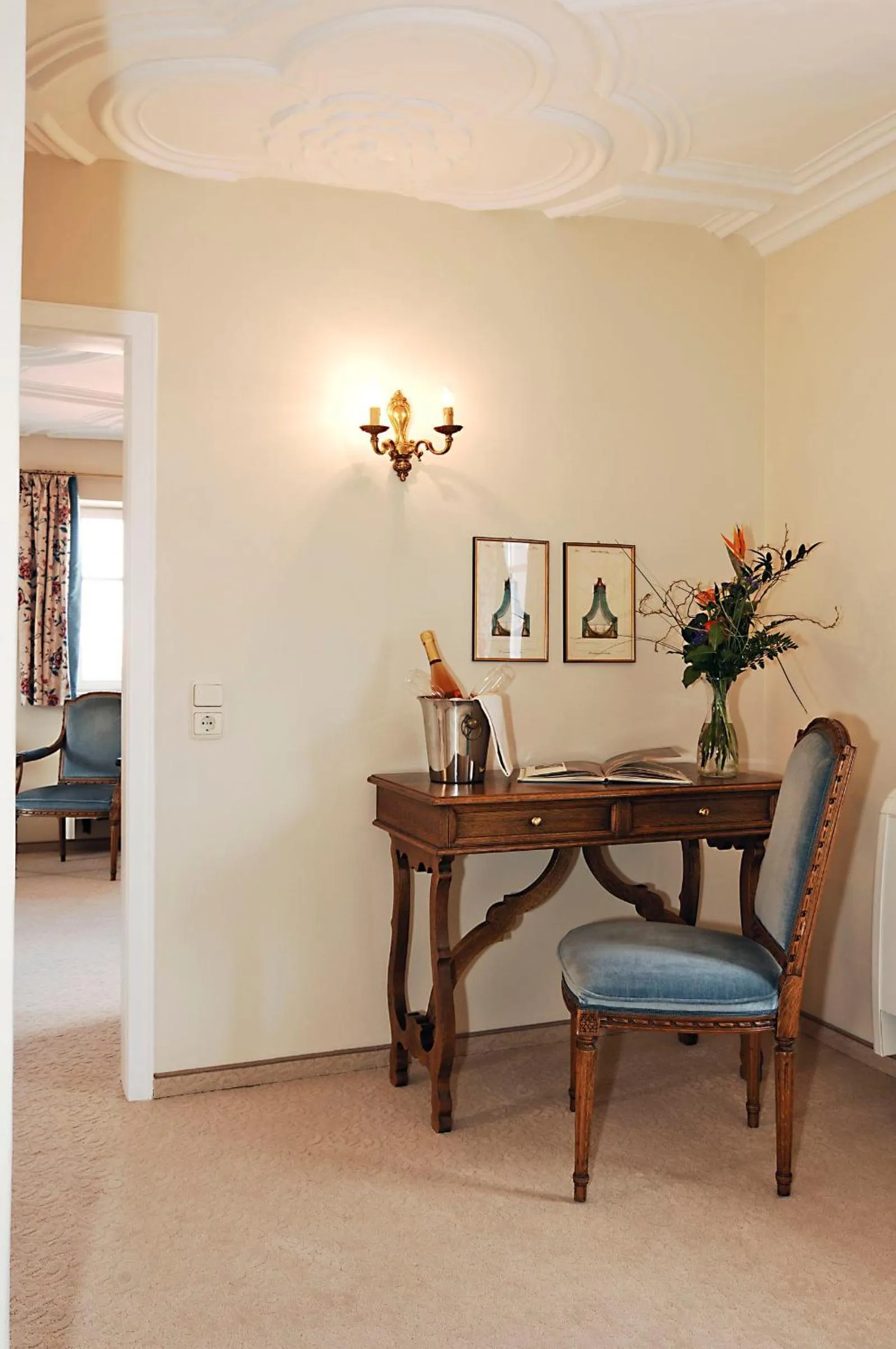 Decorative detail in Hotel BurgGartenpalais