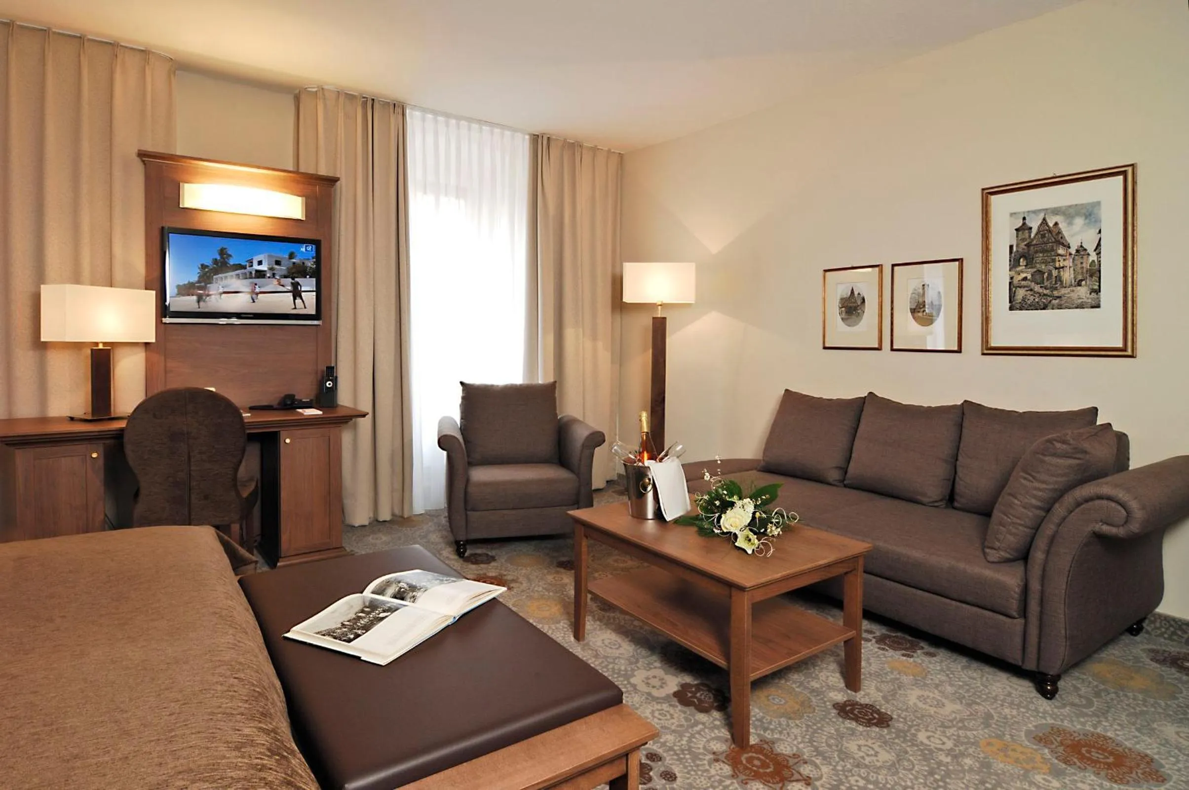 Seating area in Hotel BurgGartenpalais