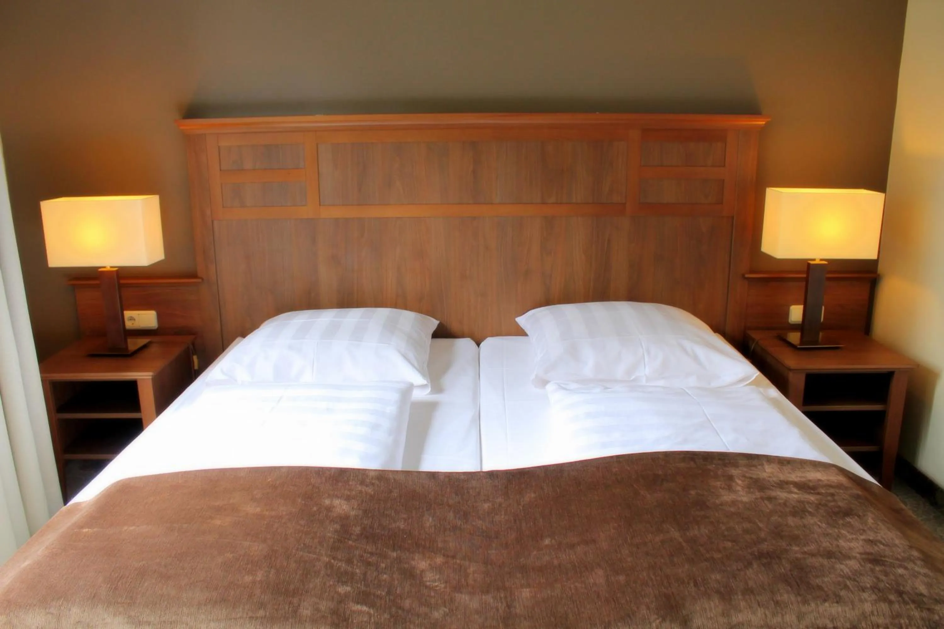 Bed in Hotel BurgGartenpalais