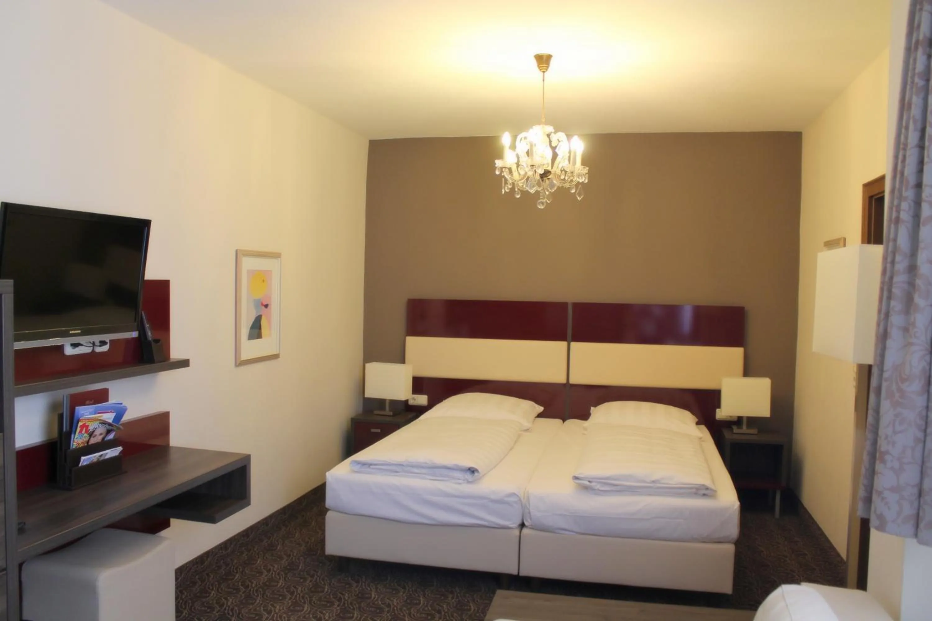 Bed in Hotel BurgGartenpalais