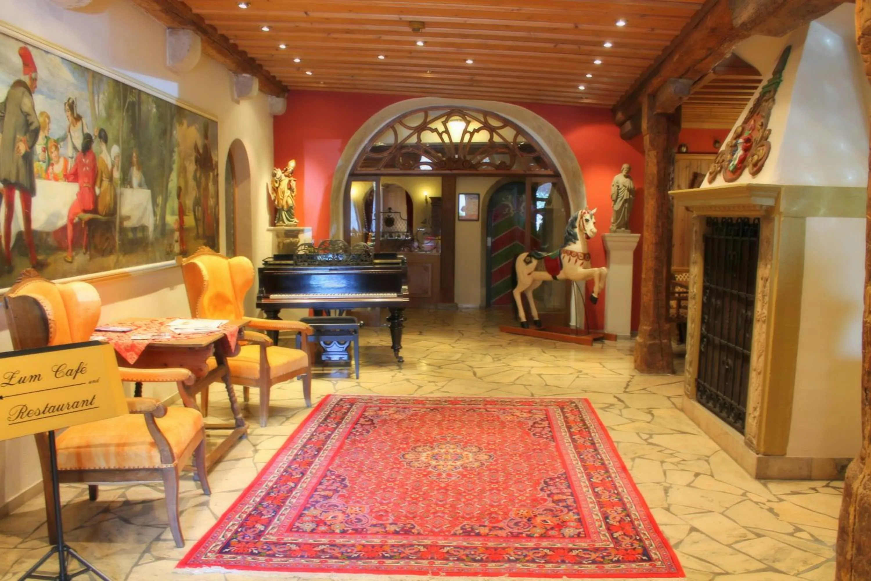 Lobby or reception in Hotel BurgGartenpalais