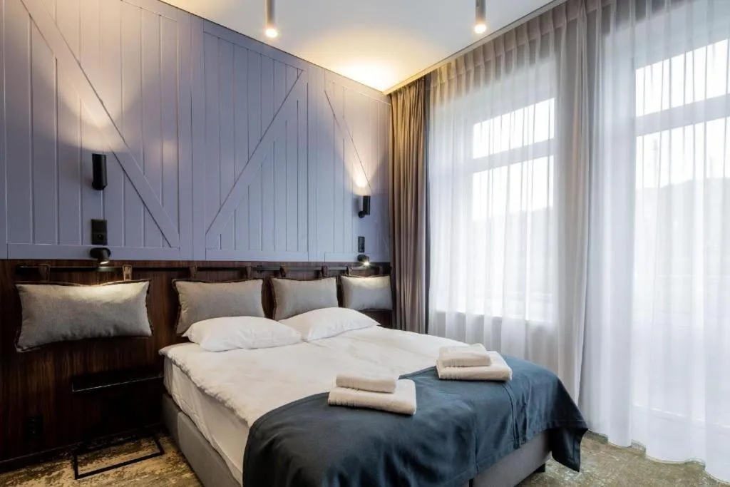 Bed in Hotel J.J. Darboven