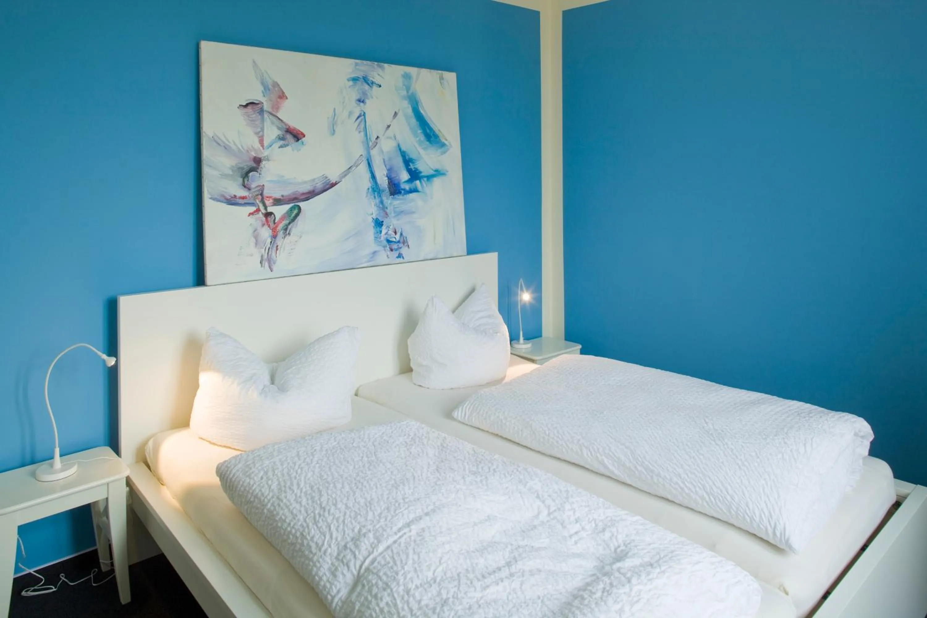 Photo of the whole room, Bed in Kulturgasthof Alte Reederei