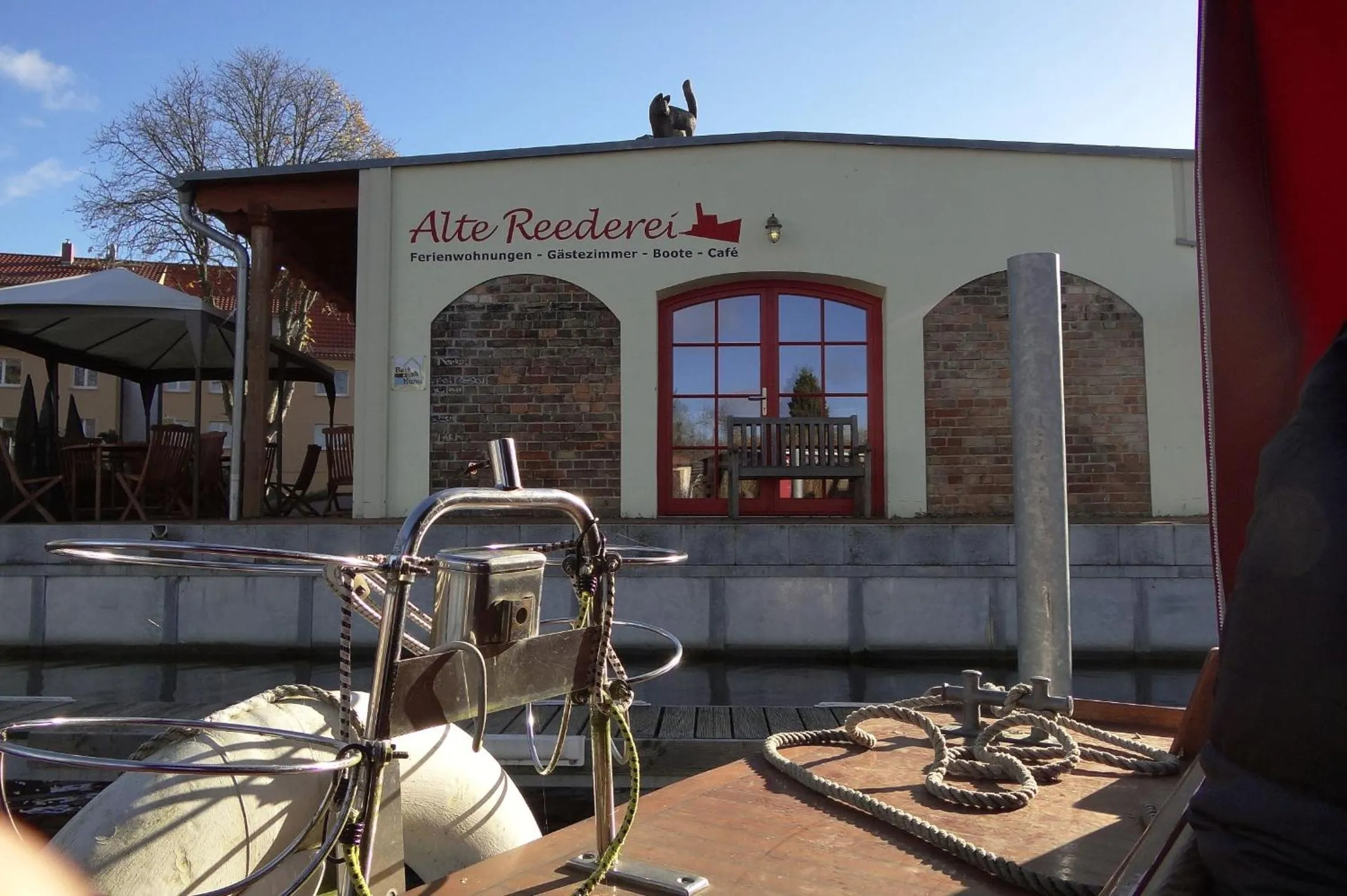 Property building in Kulturgasthof Alte Reederei