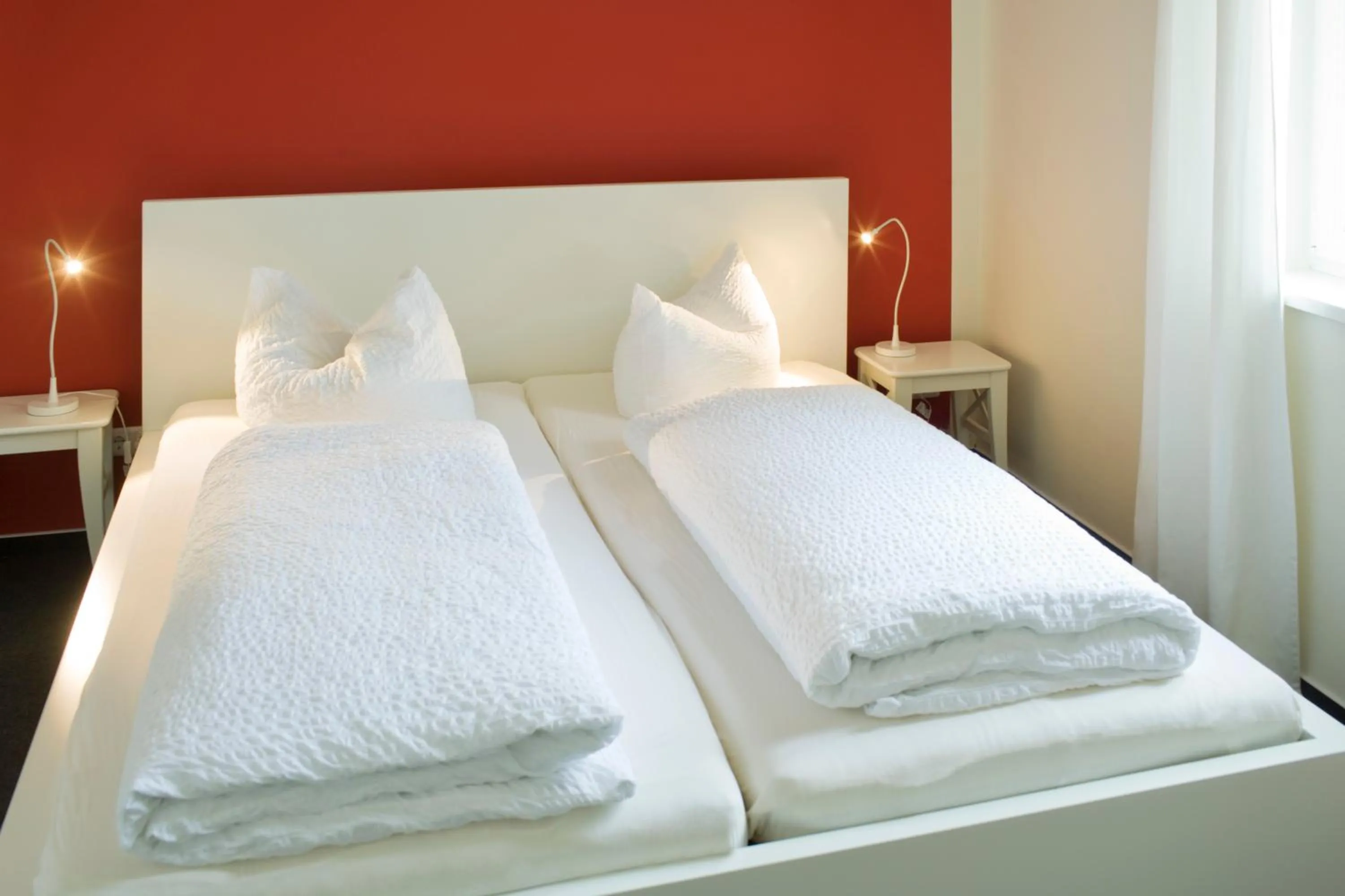 Bedroom, Bed in Kulturgasthof Alte Reederei