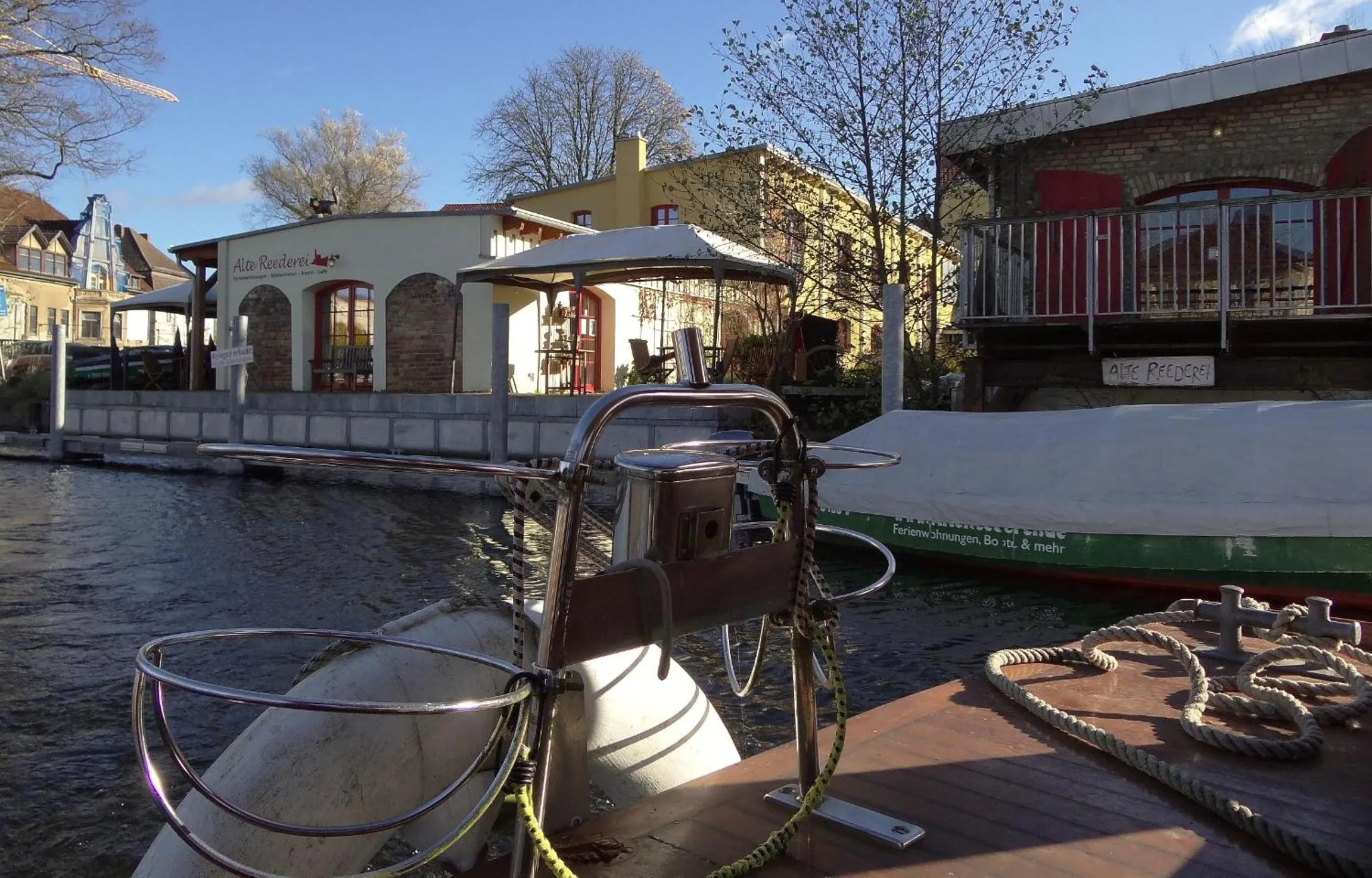 River view in Kulturgasthof Alte Reederei