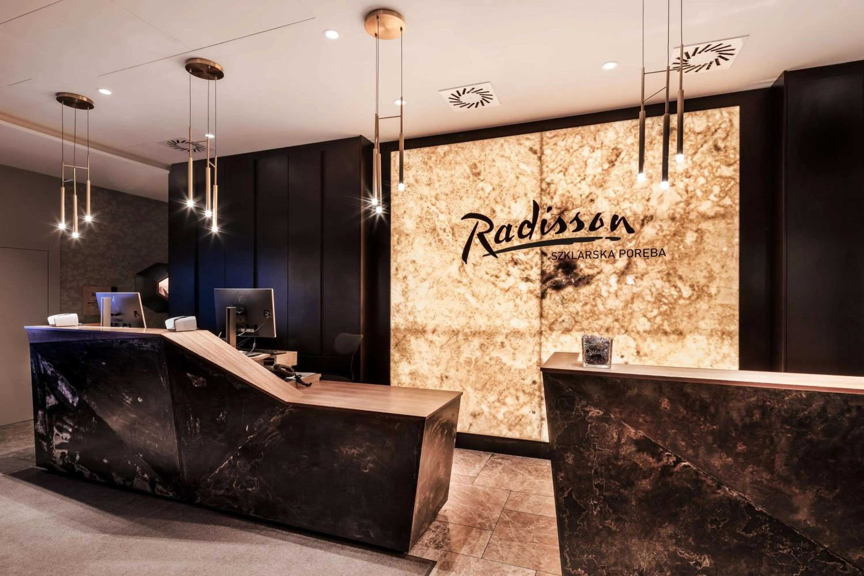 Lobby or reception in Radisson Hotel Szklarska Poręba