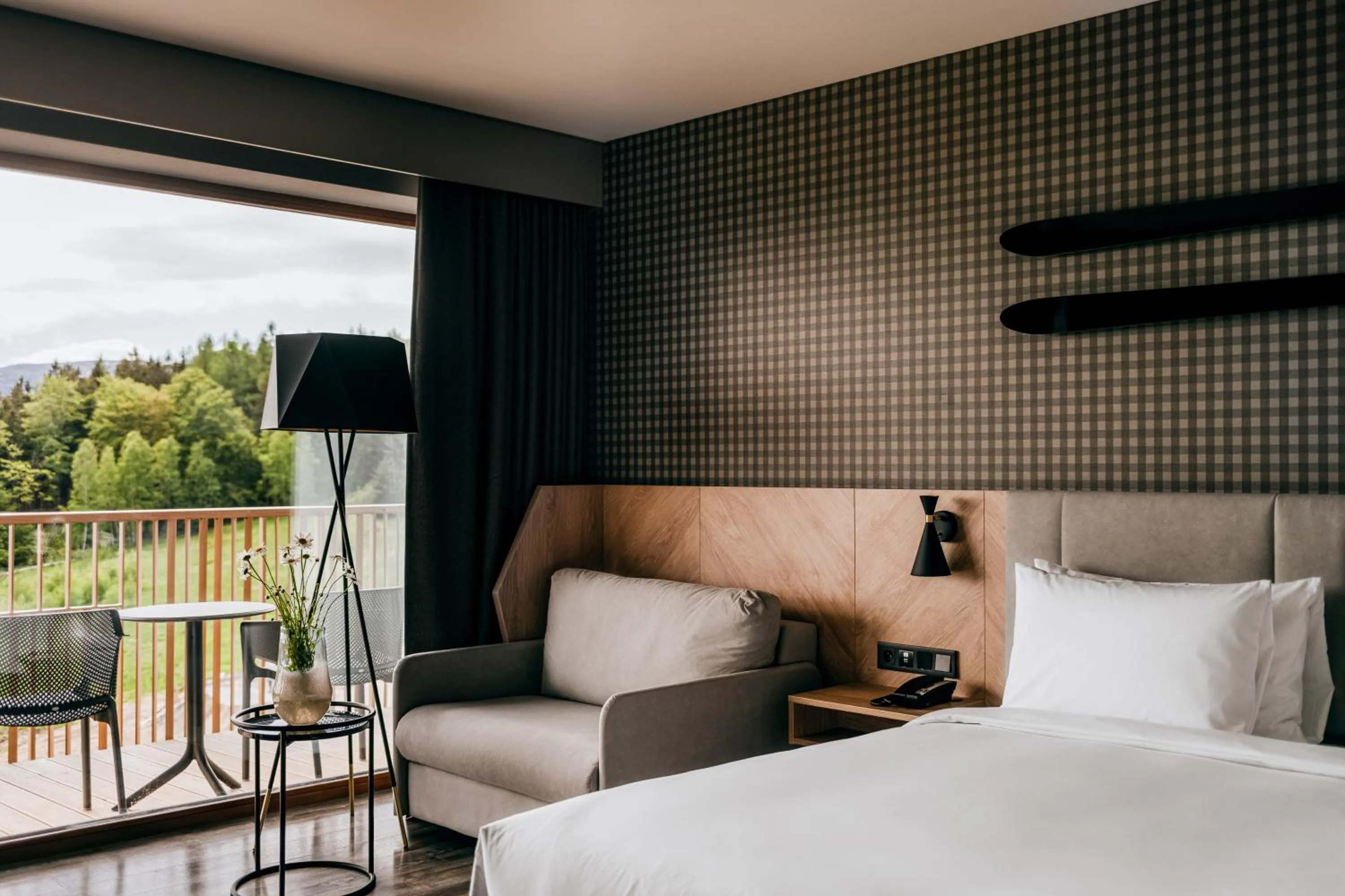 Bed in Radisson Hotel Szklarska Poręba