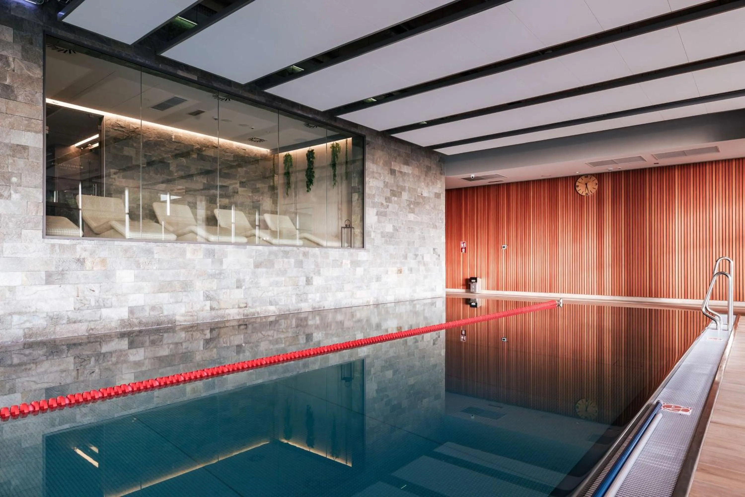 Pool view in Radisson Hotel Szklarska Poręba