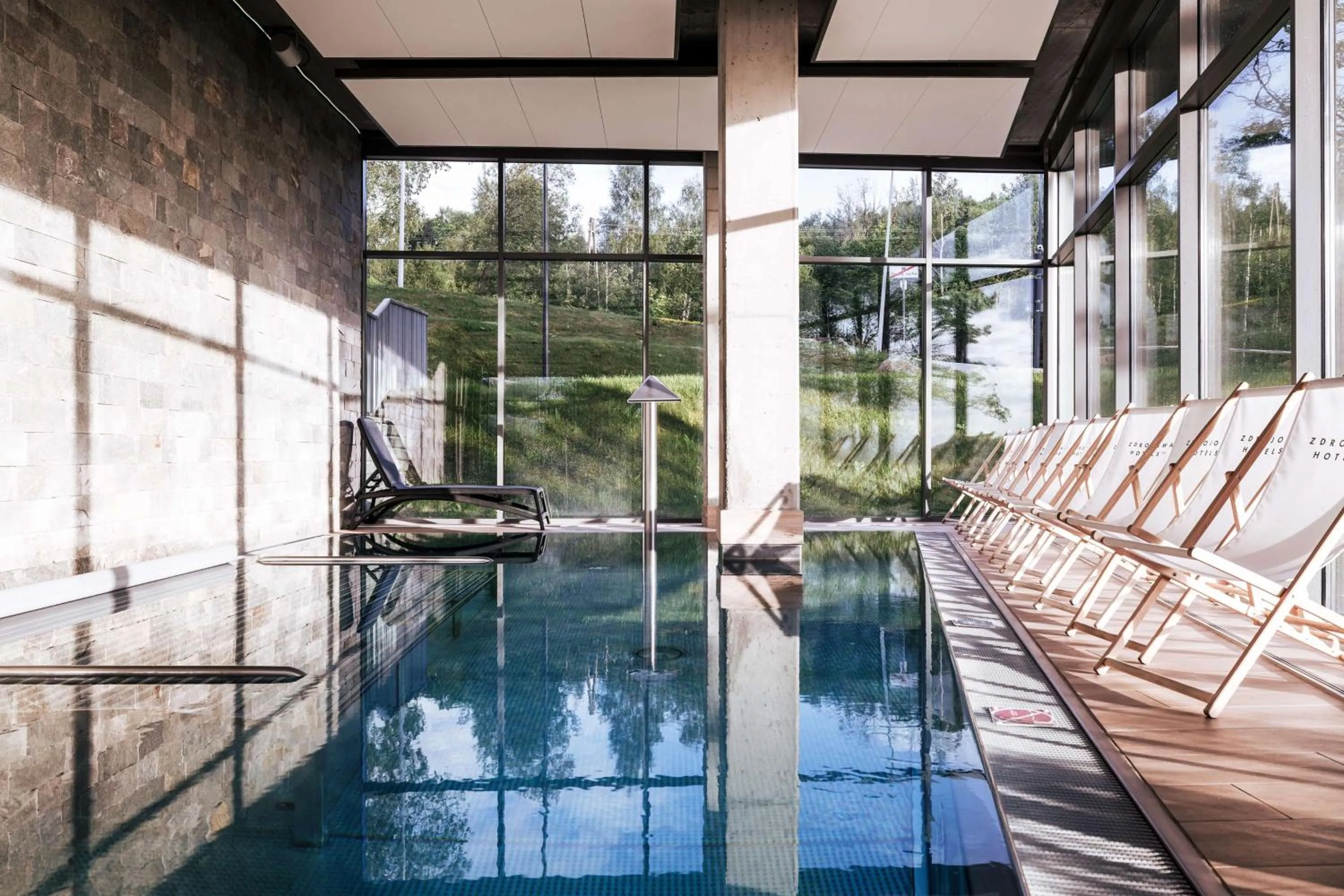 Pool view in Radisson Hotel Szklarska Poręba