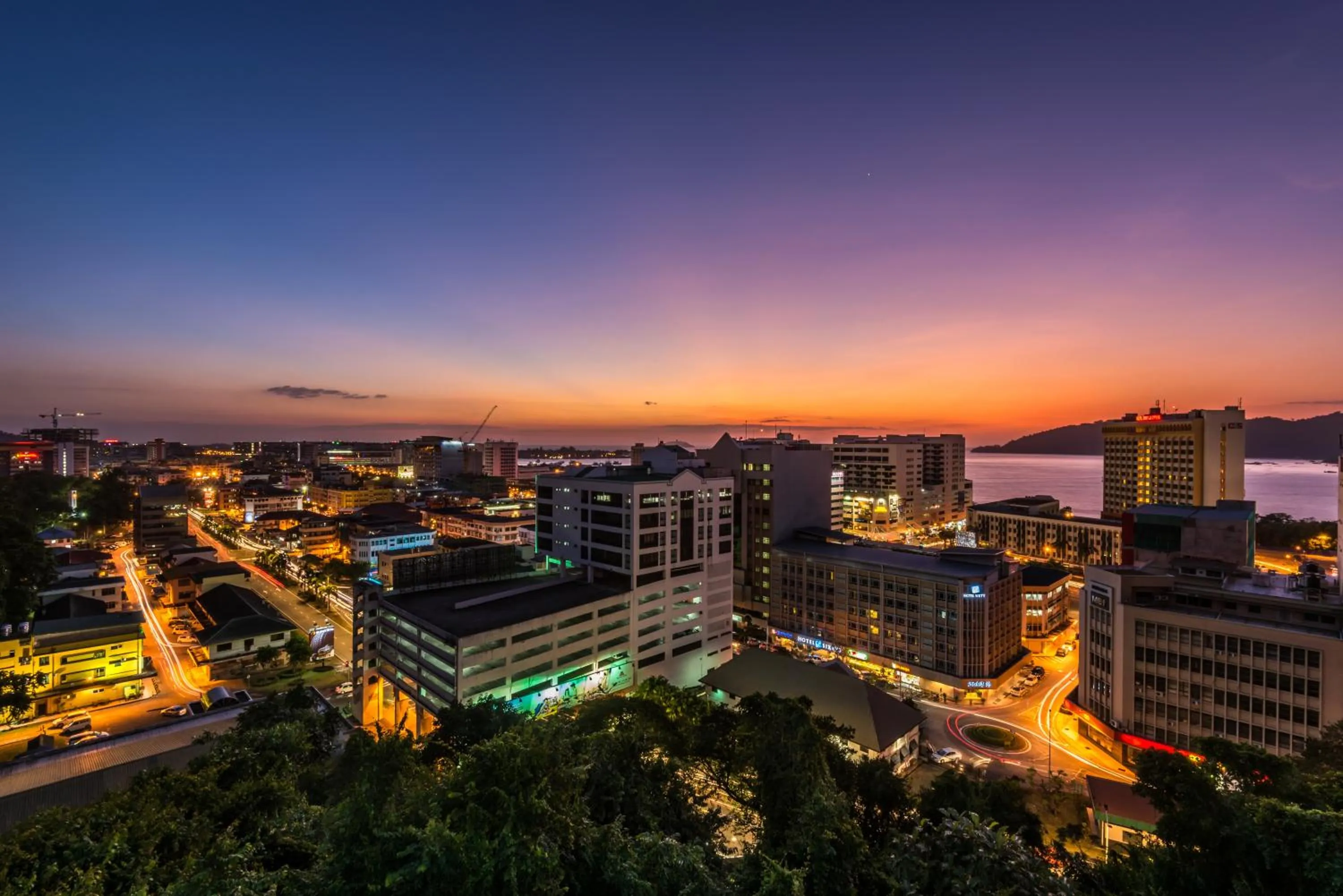 Bird's eye view in Holiday Inn Express Kota Kinabalu City Centre by IHG
