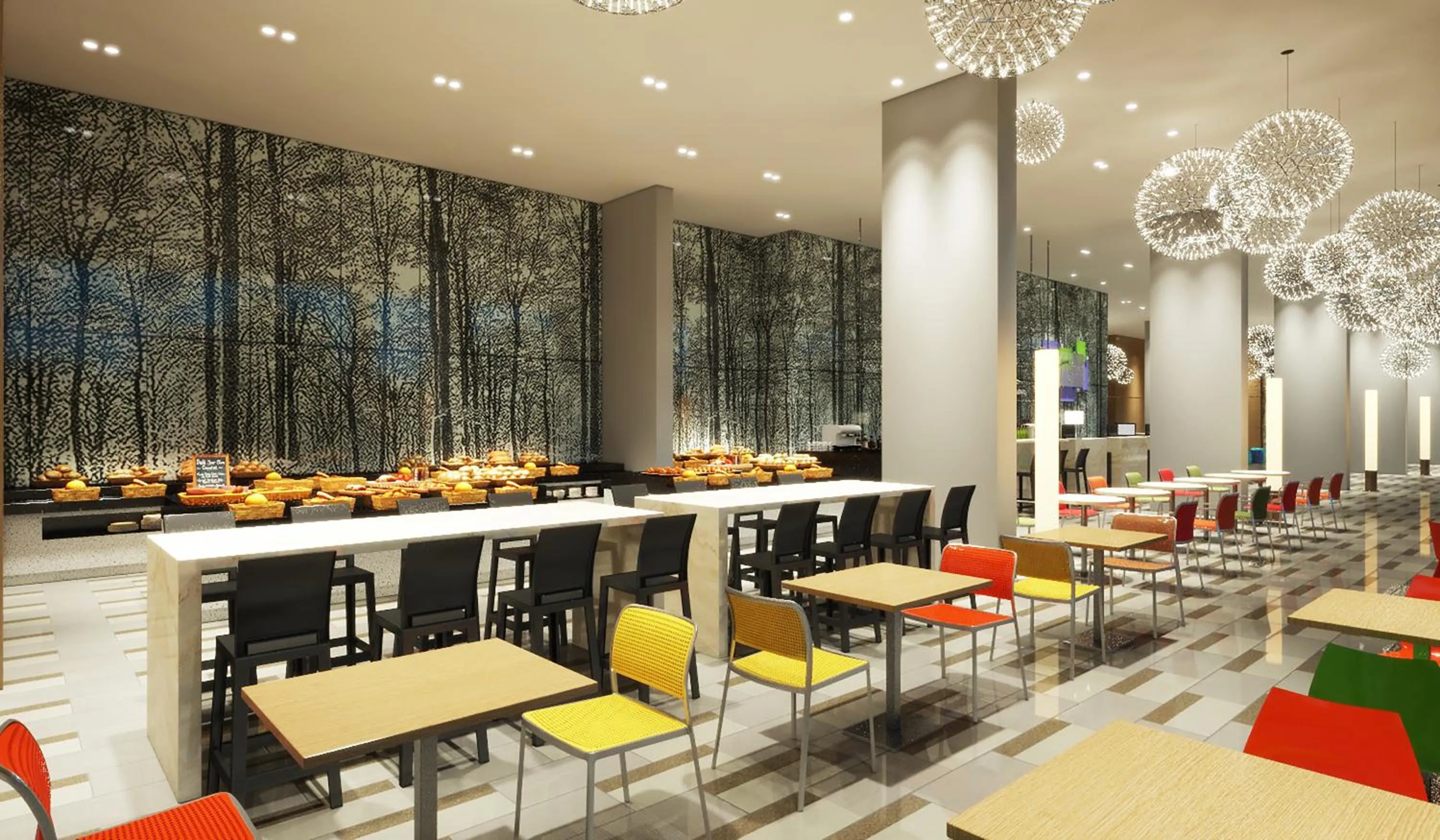 Restaurant/places to eat in Holiday Inn Express Kota Kinabalu City Centre by IHG