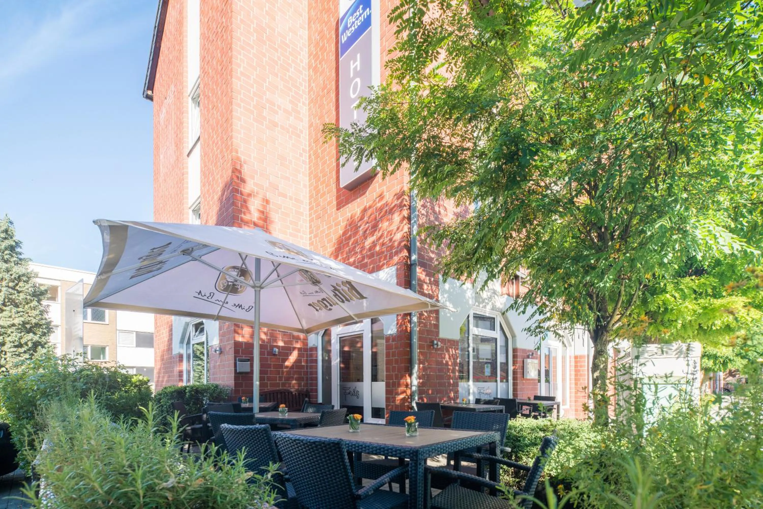 Balcony/Terrace in Best Western Hotel Airport Düsseldorf - Ratingen
