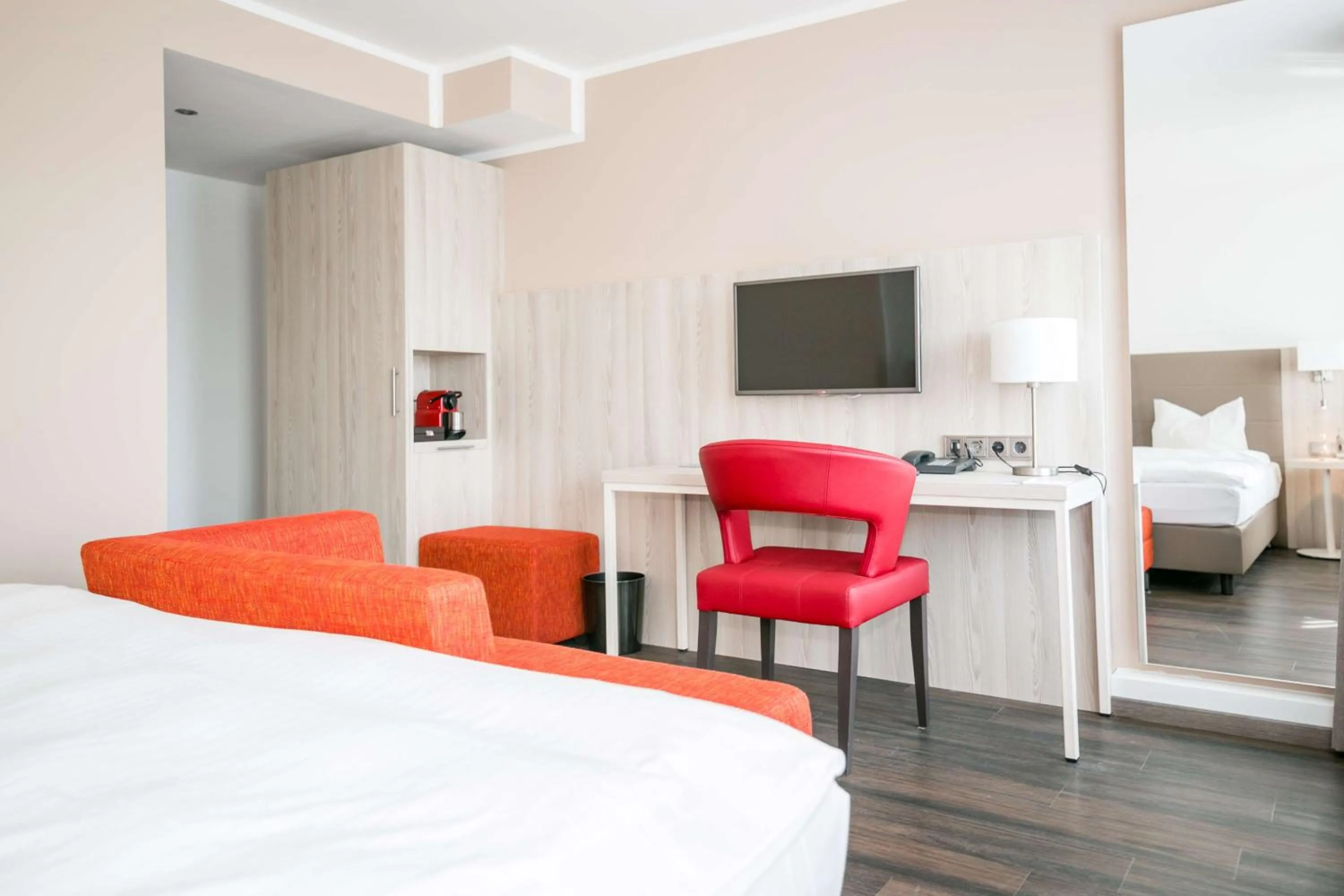 Bedroom, Bed in Best Western Hotel Airport Düsseldorf - Ratingen