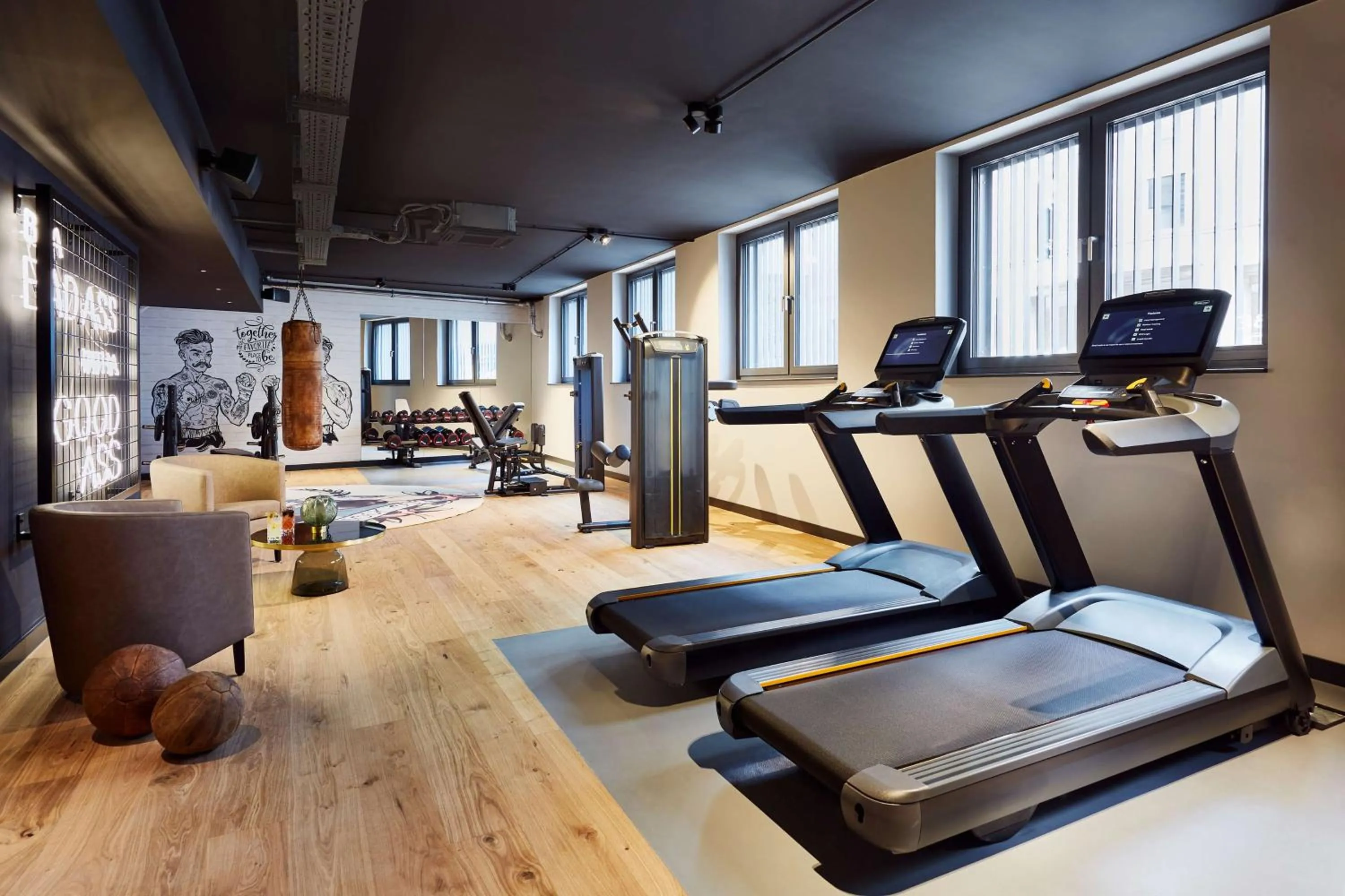 Fitness centre/facilities in Me and All Hotel Hanover, by Hyatt