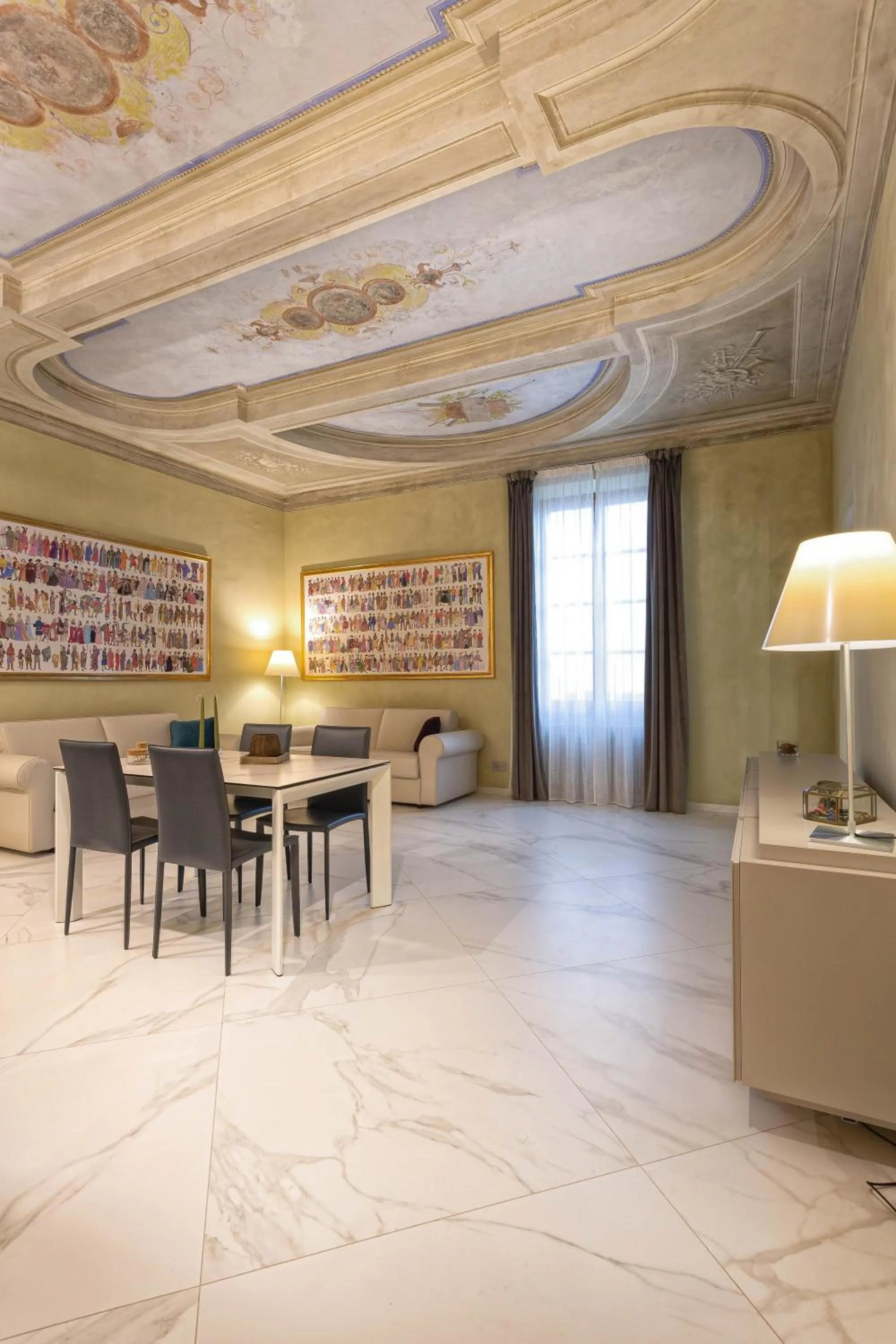 Living room in Casa del Sarto