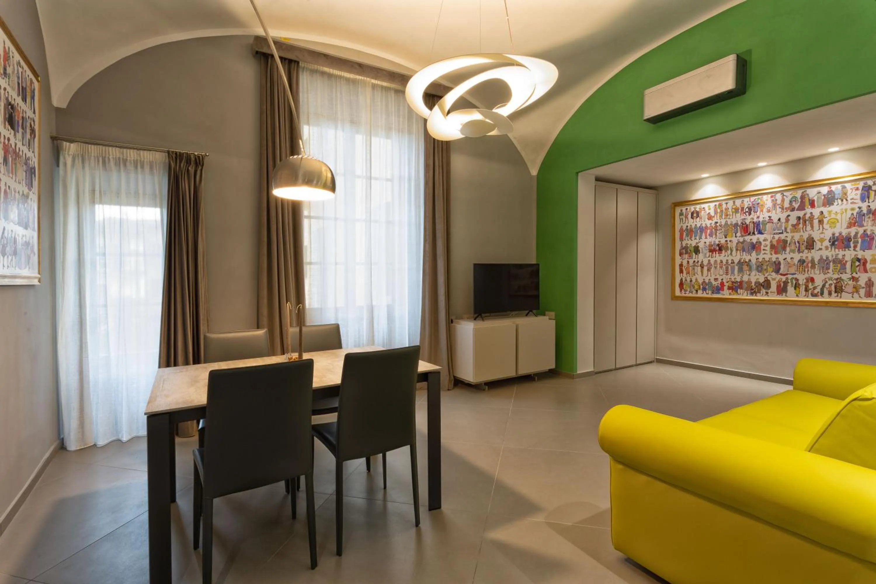 Communal lounge/ TV room in Casa del Sarto