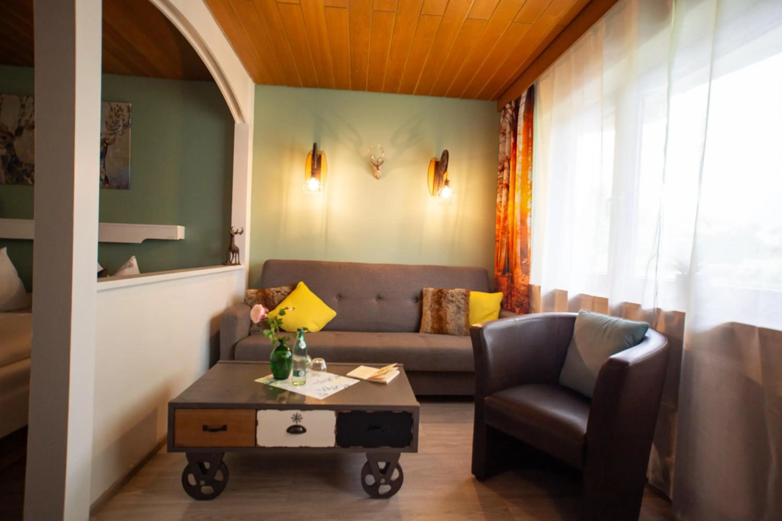 Seating area in Haus Rose