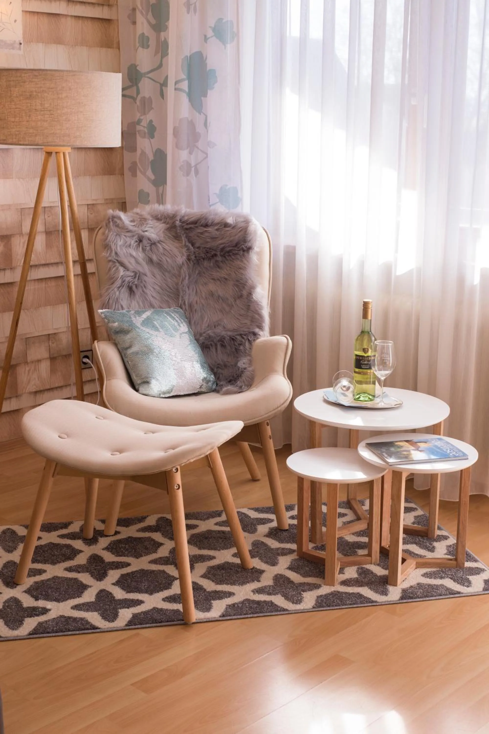 Seating area in Haus Rose