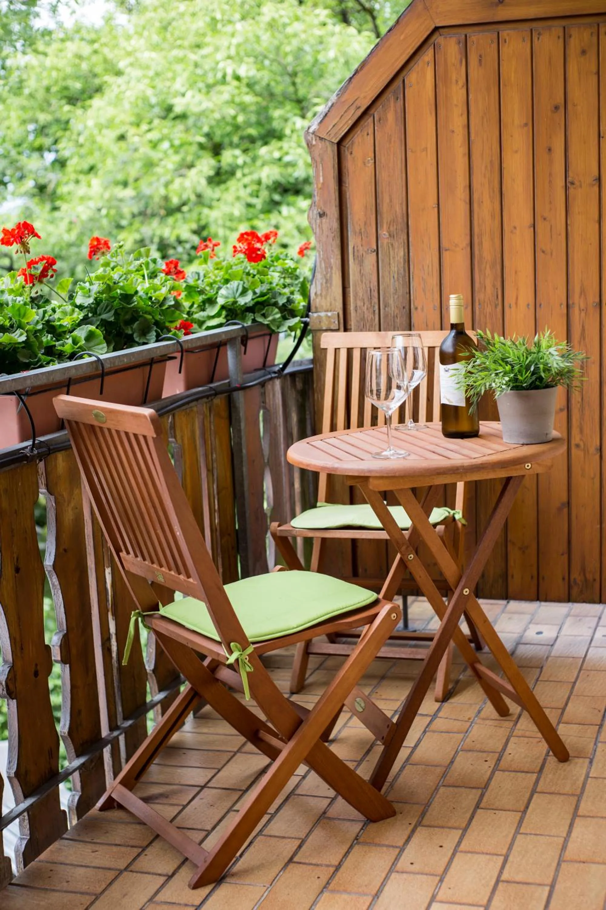 Balcony/Terrace in Haus Rose
