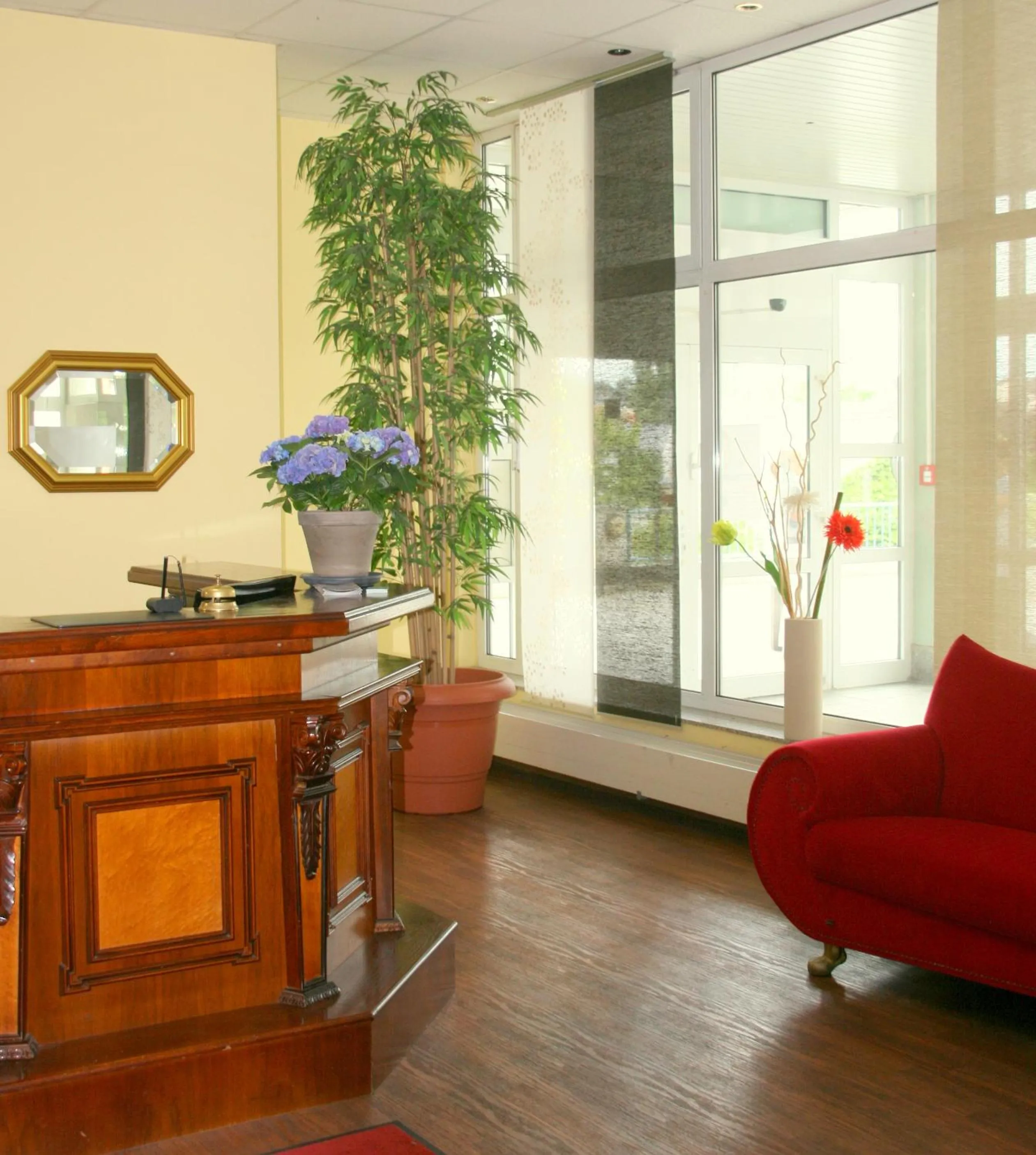 Lobby or reception in Atrium Hotel