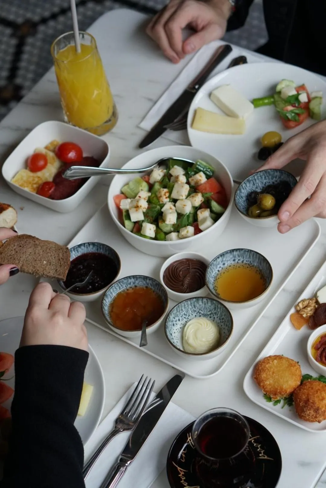 Breakfast in 39 Kalamış Marina Hotel & Restaurant