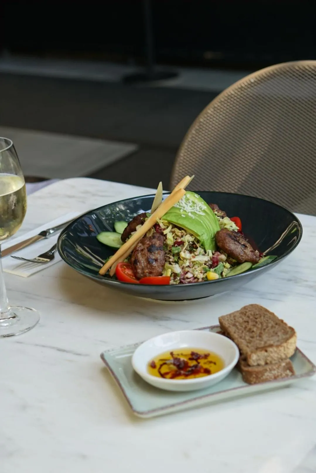 Food in 39 Kalamış Marina Hotel & Restaurant