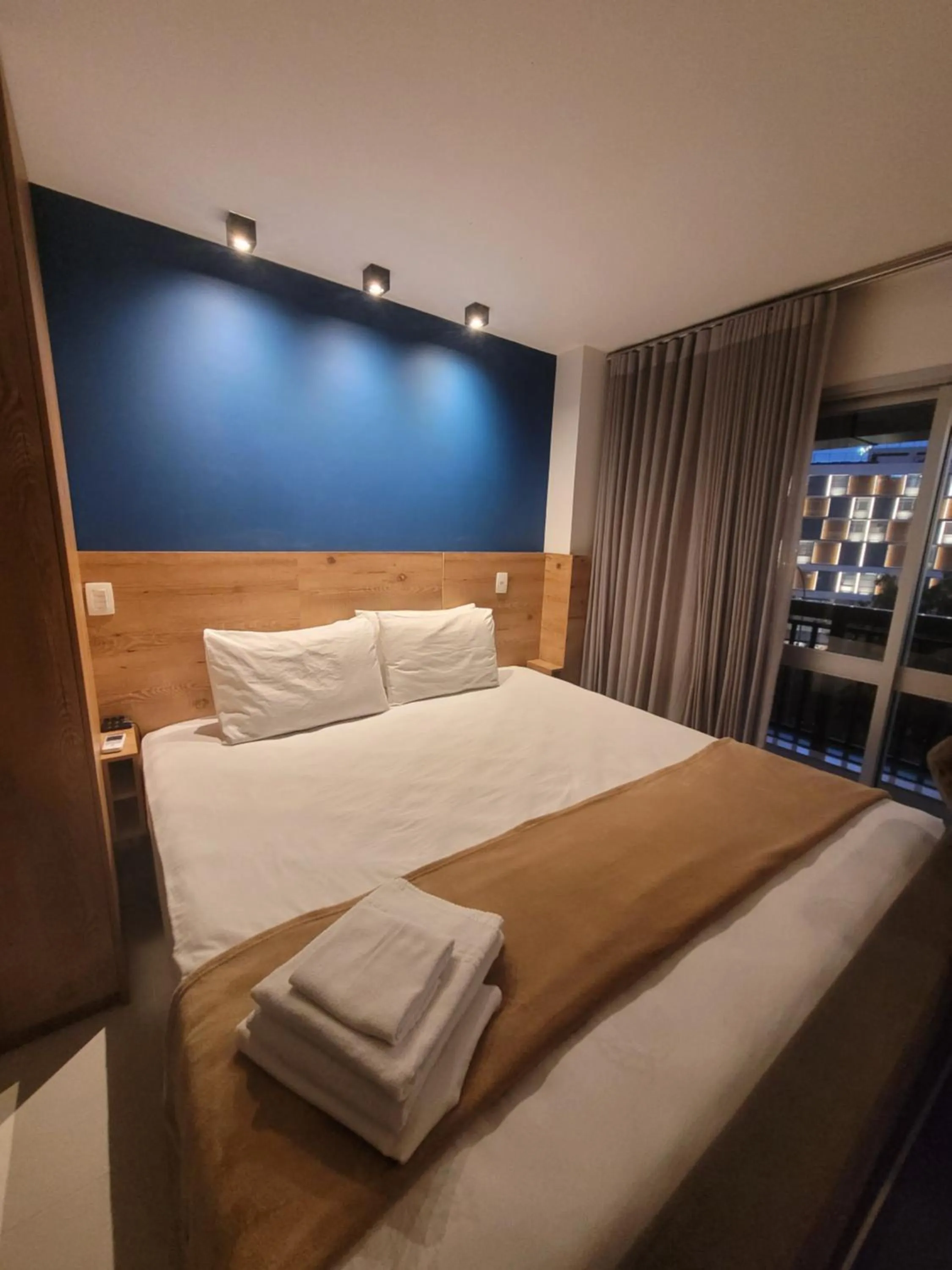 Bed in Flat Vision Executivo Premium By Rei dos Flats