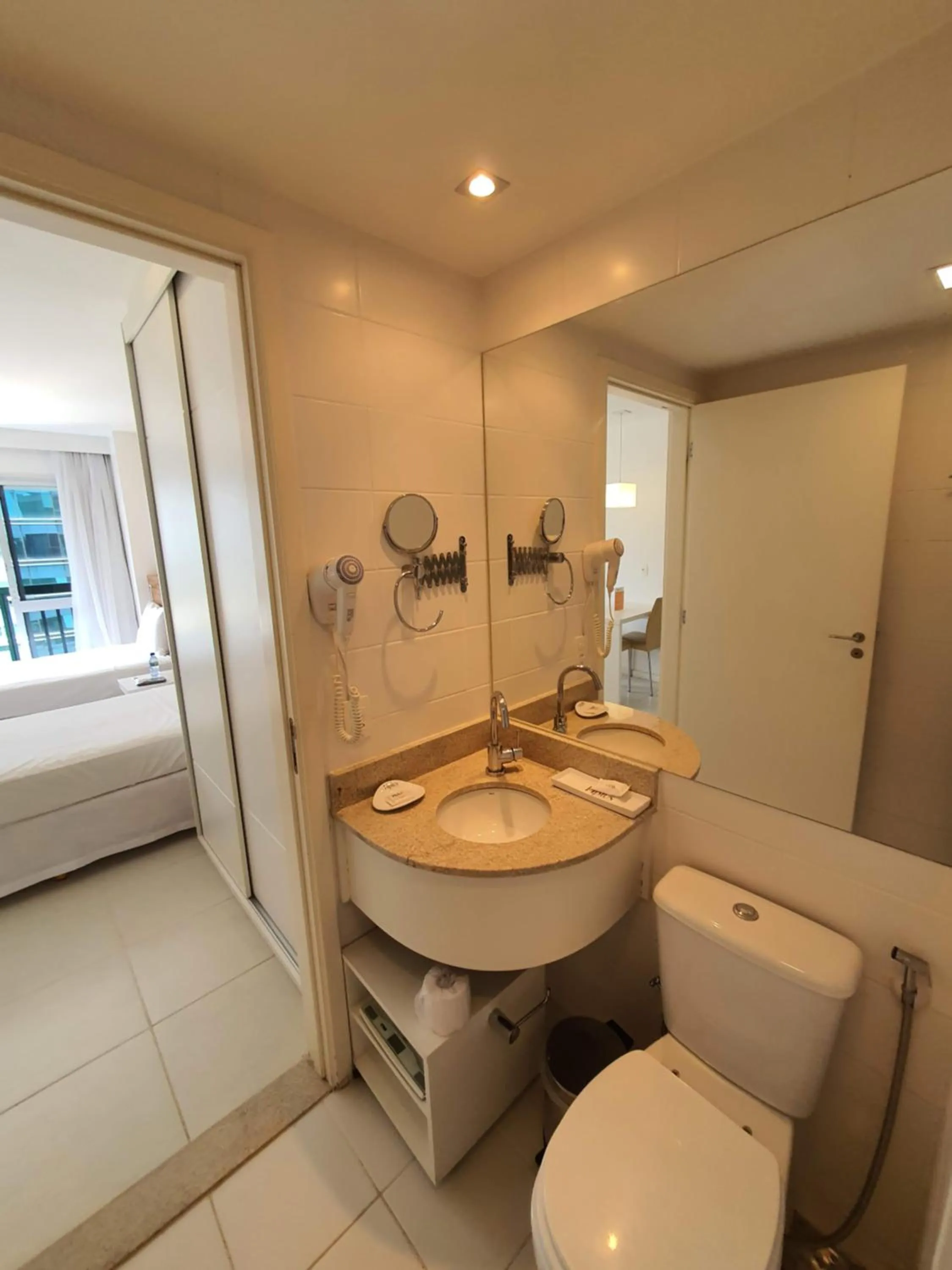 Shower in Flat Vision Executivo Premium By Rei dos Flats