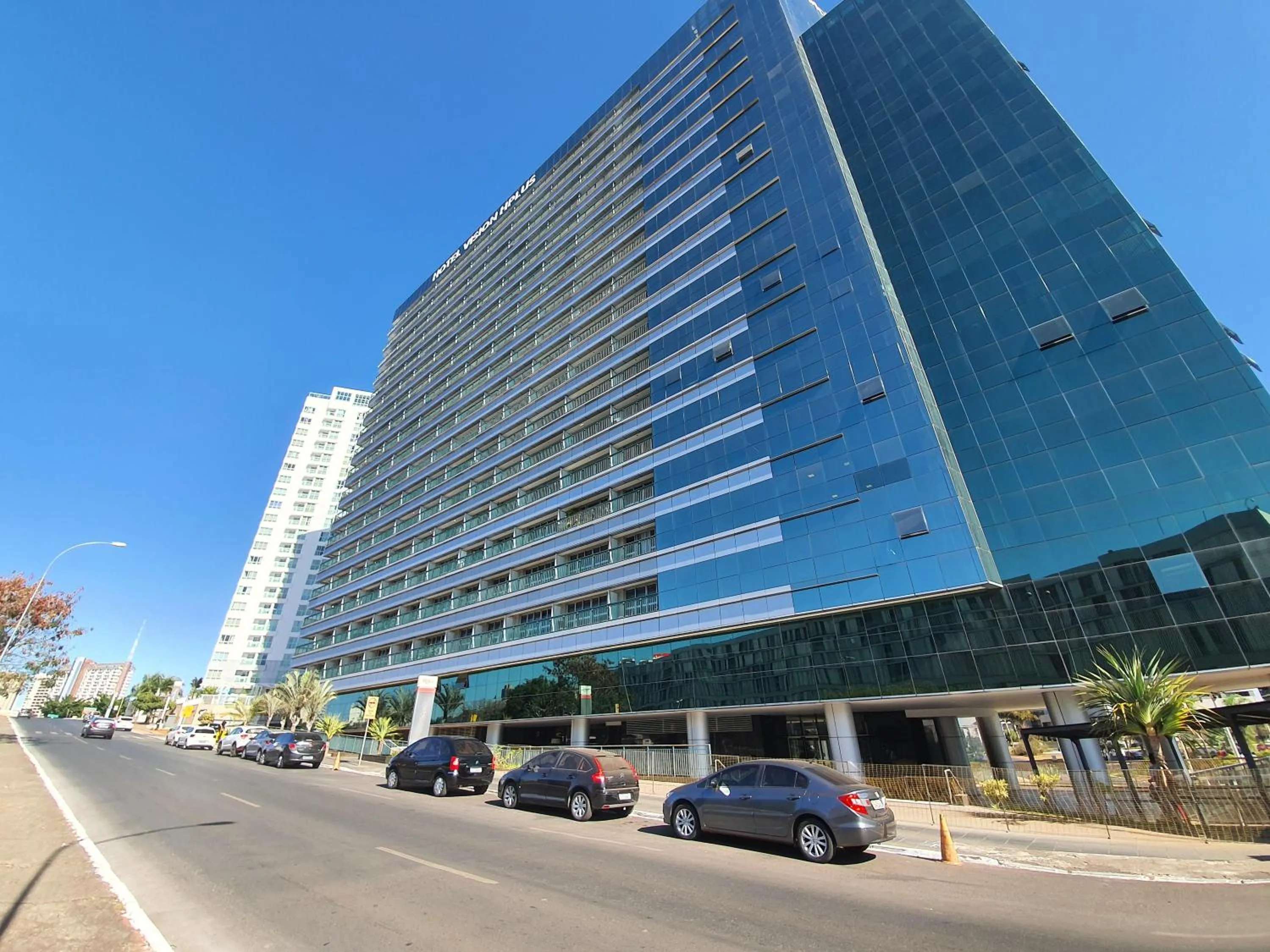 Property building in Flat Vision Executivo Premium By Rei dos Flats