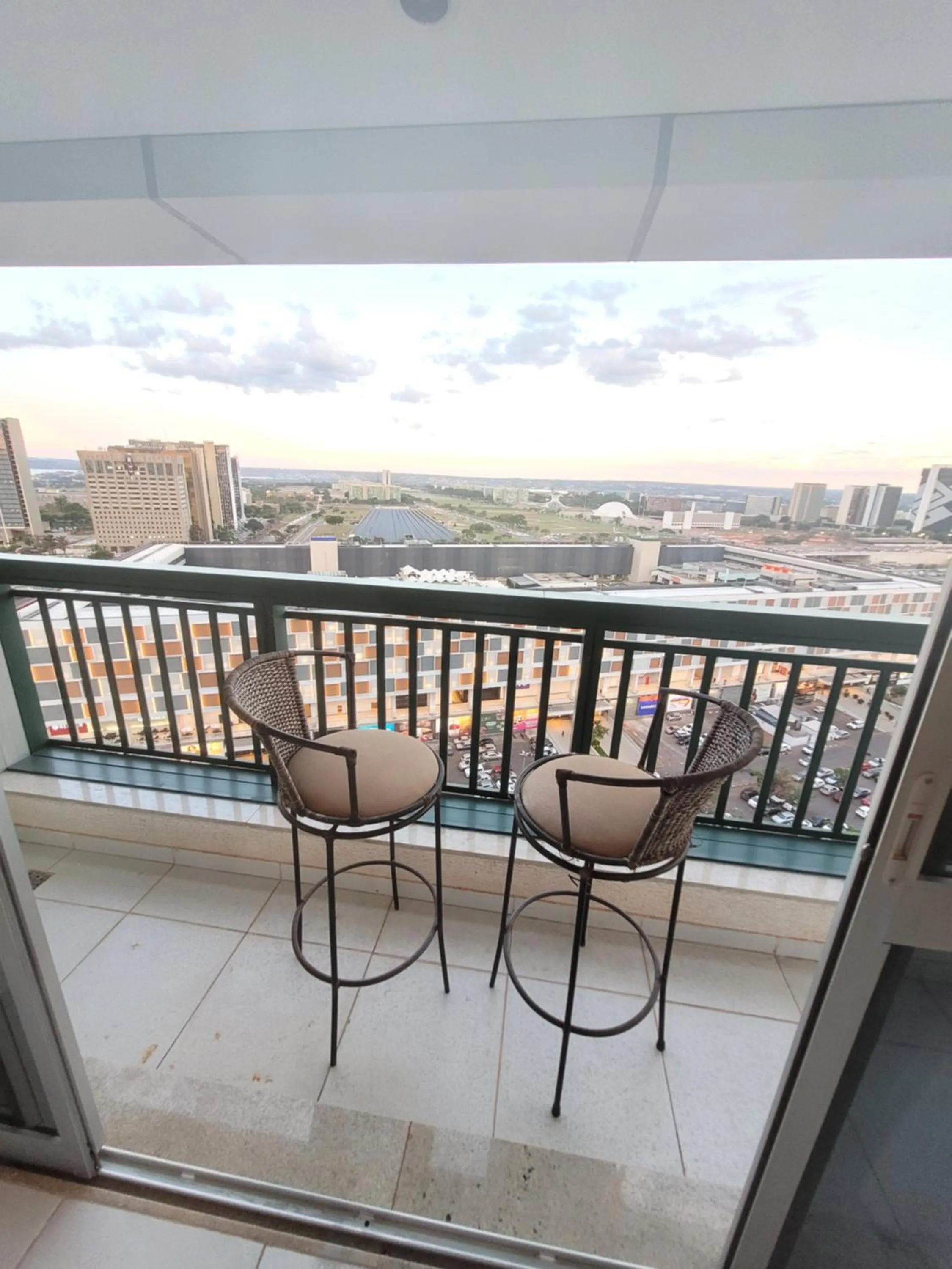 Patio in Flat Vision Executivo Premium By Rei dos Flats