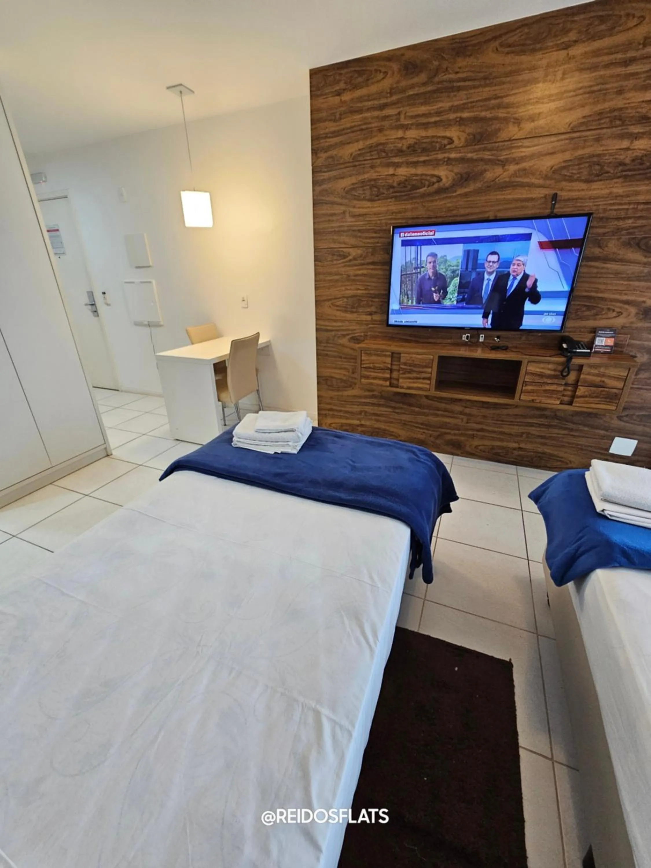 Bed in Flat Vision Executivo Premium By Rei dos Flats