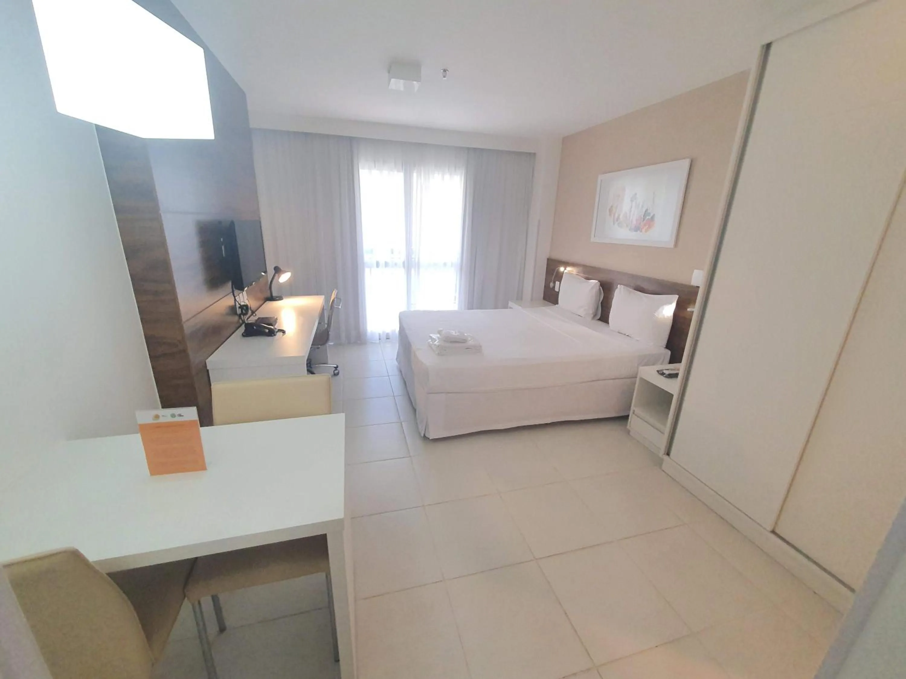 Bed in Flat Vision Executivo Premium By Rei dos Flats