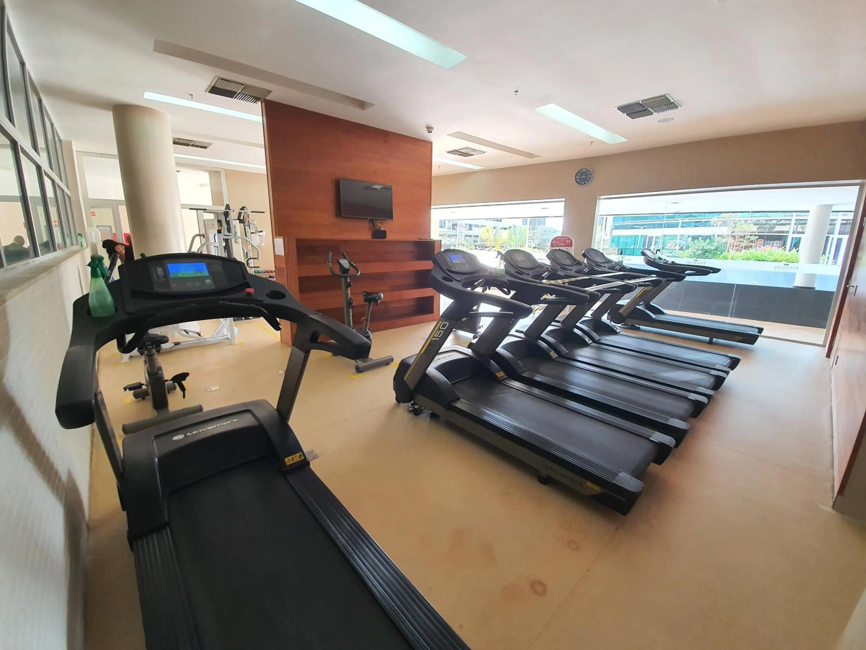 Fitness centre/facilities in Flat Vision Executivo Premium By Rei dos Flats