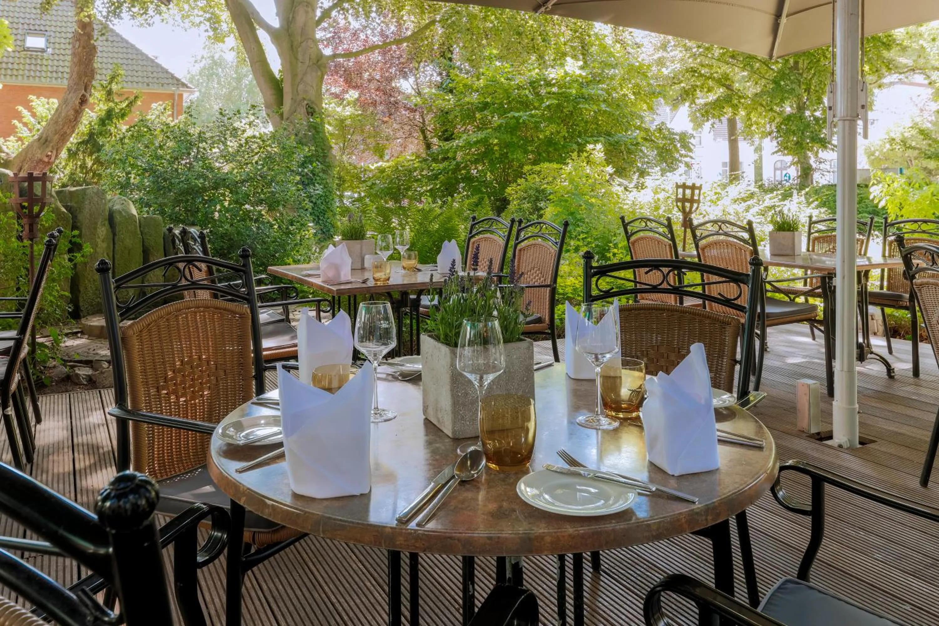 Restaurant/places to eat in Upstalsboom Parkhotel