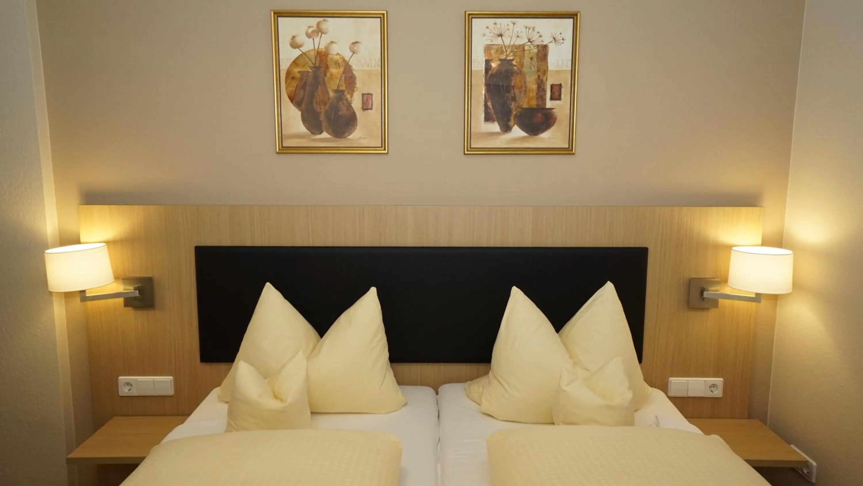 Decorative detail, Bed in Hotel Anika