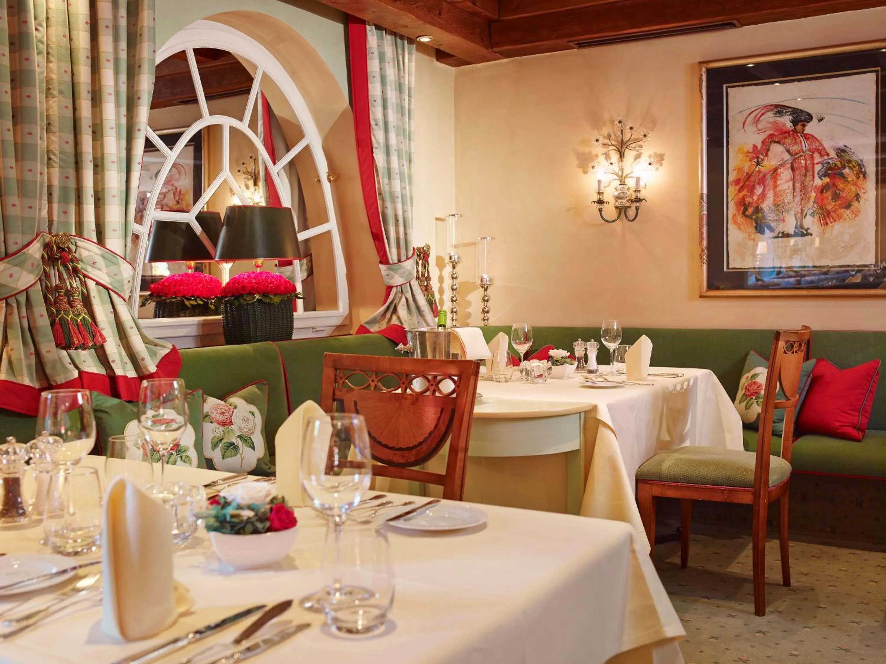 Restaurant/places to eat in Relais & Châteaux Hotel Schwarzmatt
