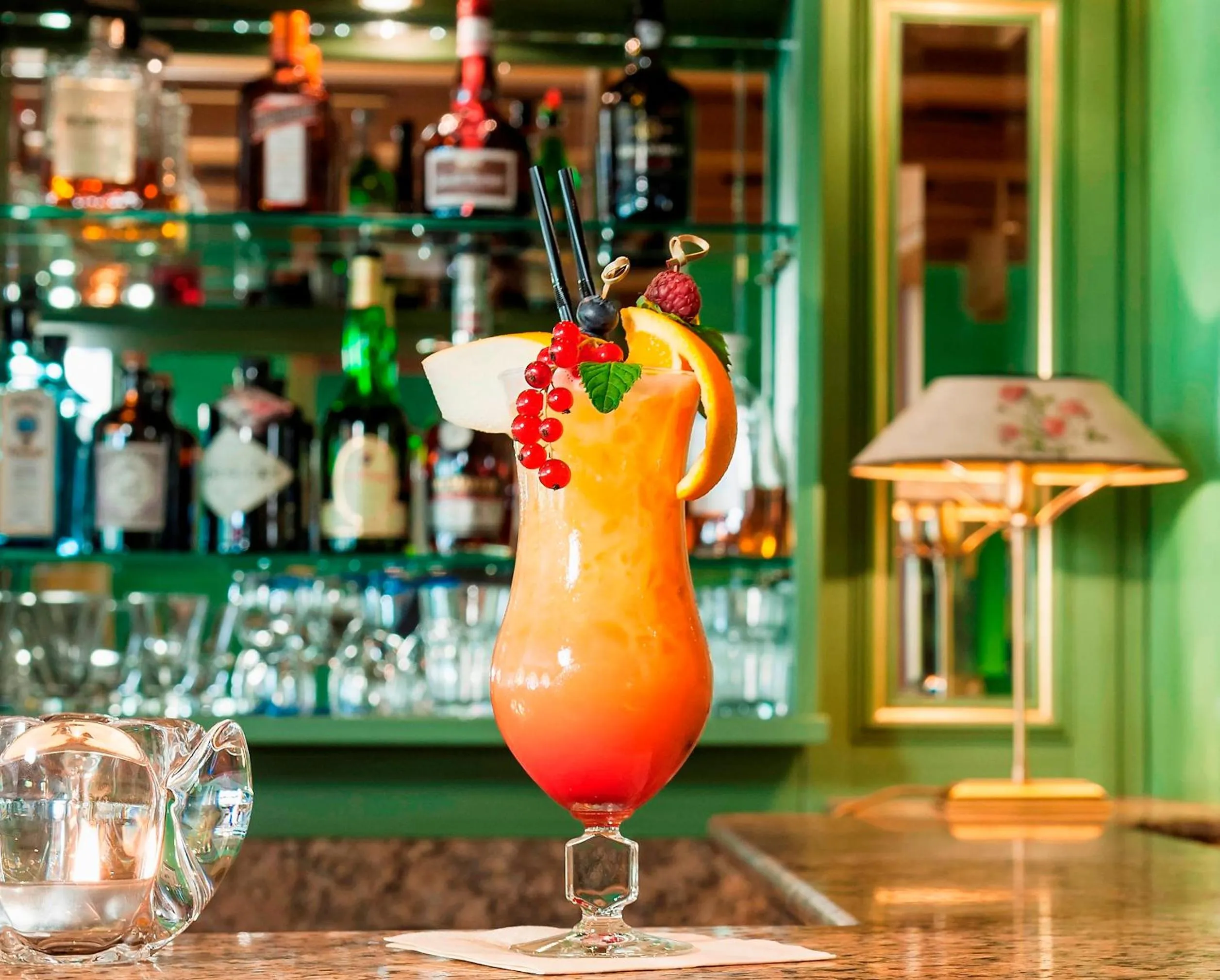 Lounge or bar in Relais & Châteaux Hotel Schwarzmatt