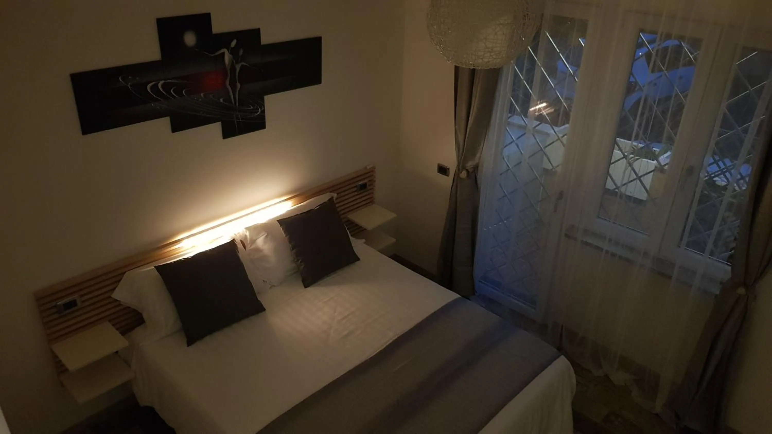 Bed in THAT'S AMORE FIUMICINO Airport