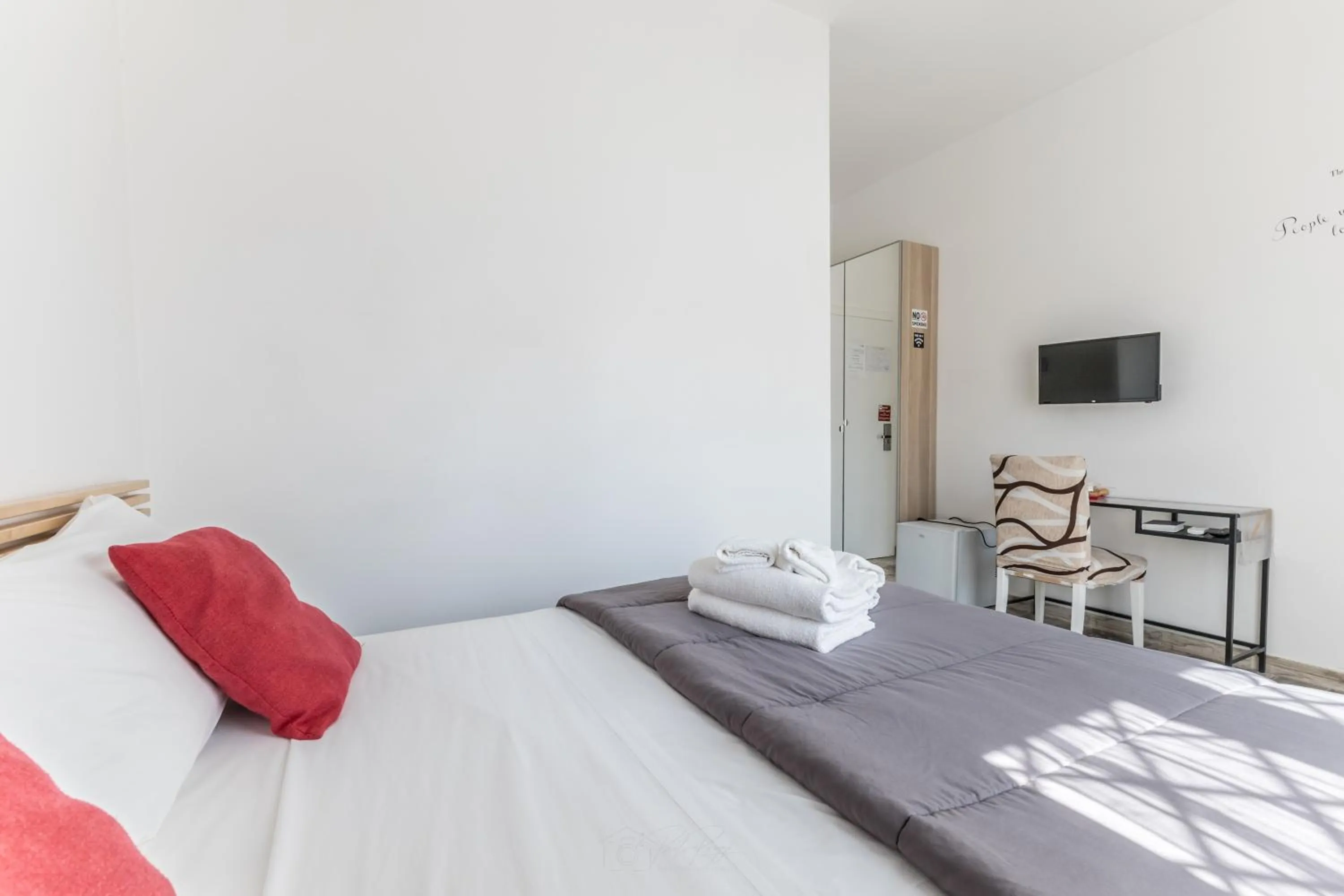 Bed in THAT'S AMORE FIUMICINO Airport