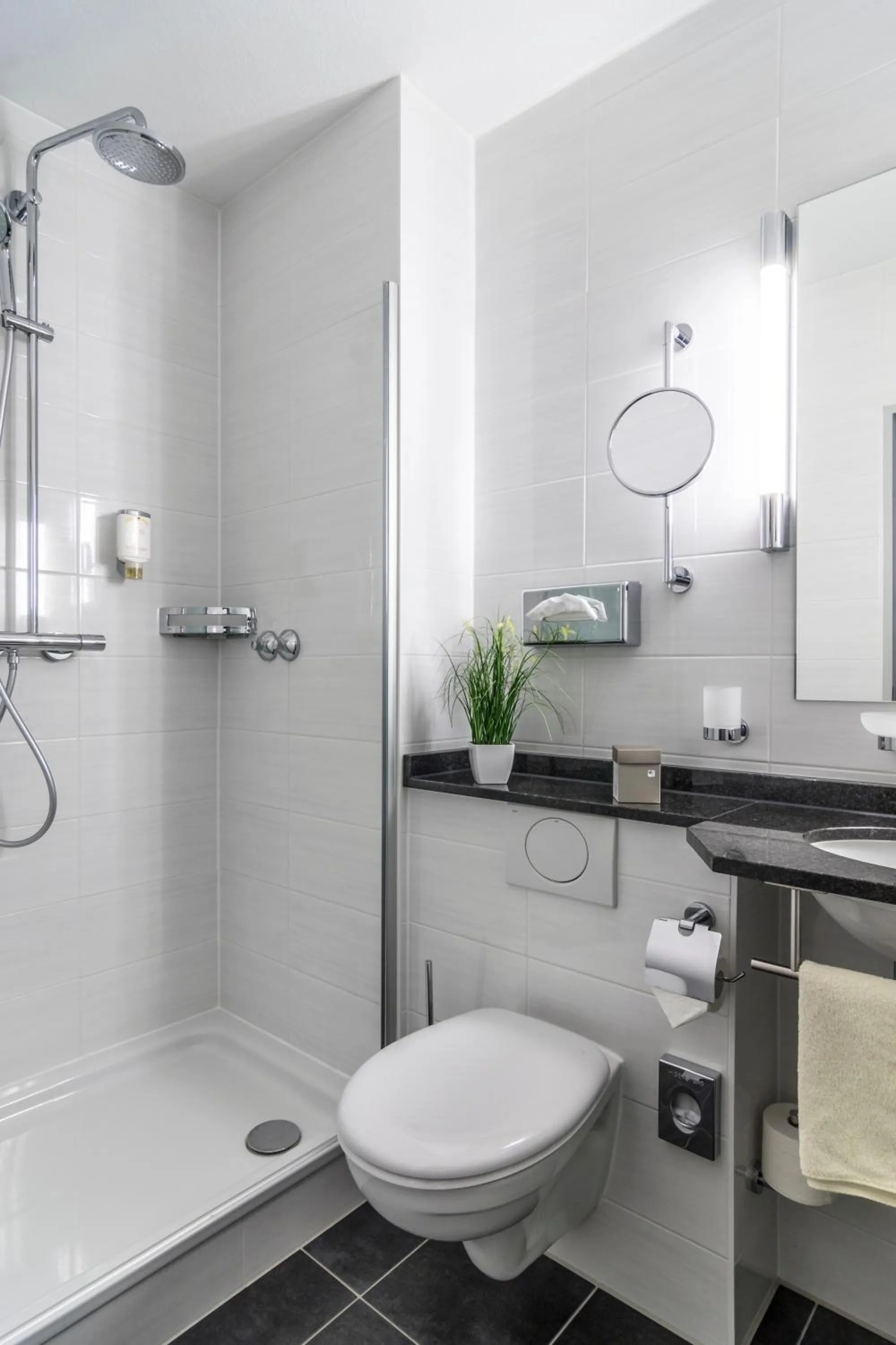 Toilet in Hotel Garni Oberrhein