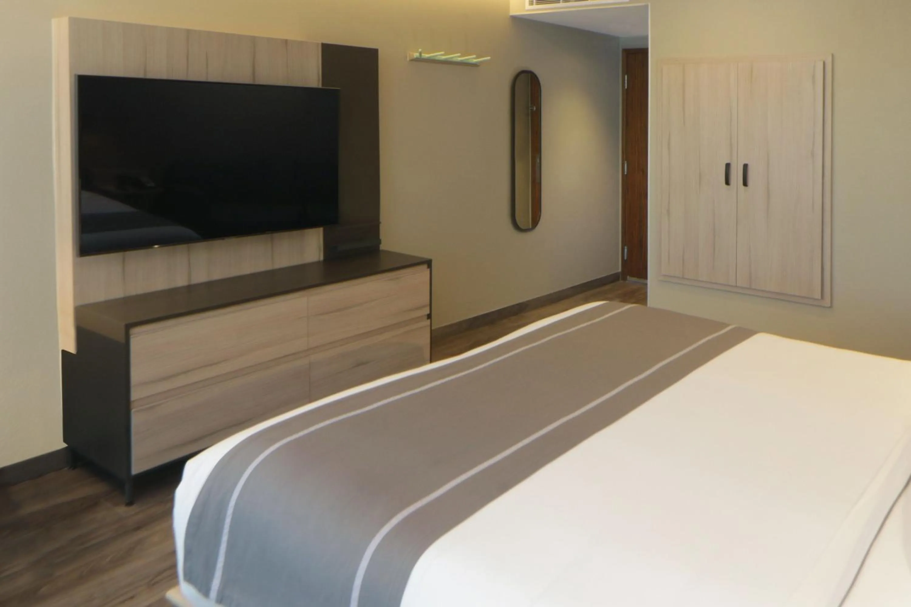 Bedroom, Bed in City Express Plus by Marriott Guadalajara Providencia