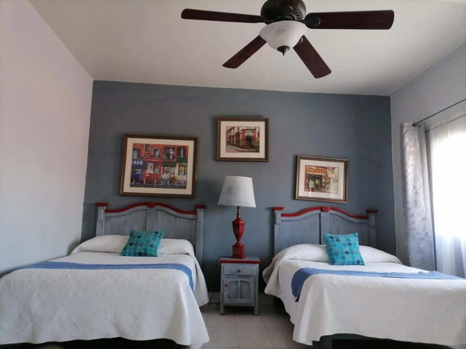 Bed in Hotel Santa Ana