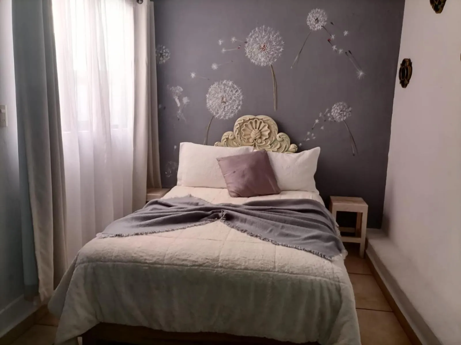 Bed in Hotel Santa Ana