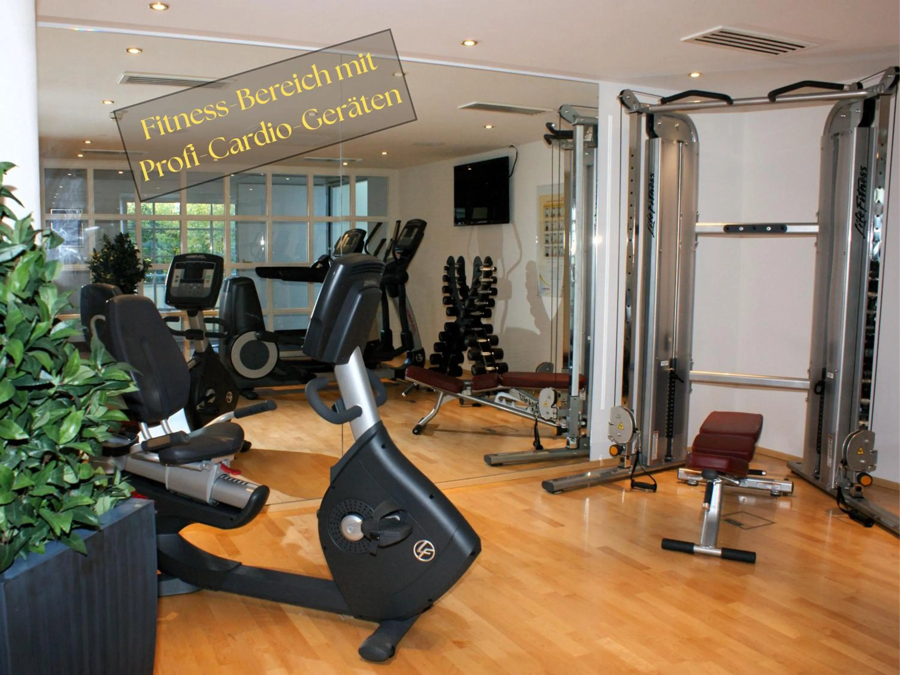 Fitness centre/facilities in Hotel Schlosskrone