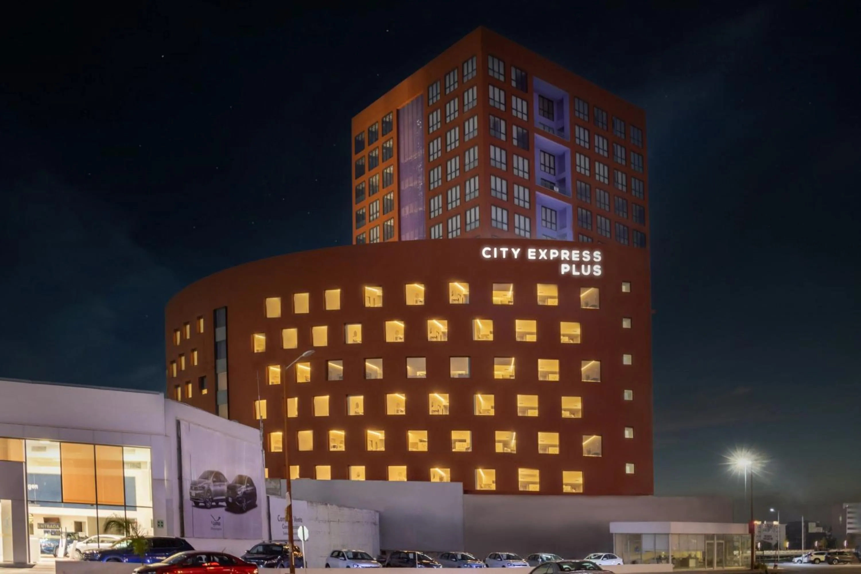 Property building in City Express Plus by Marriott San Luis Potosi