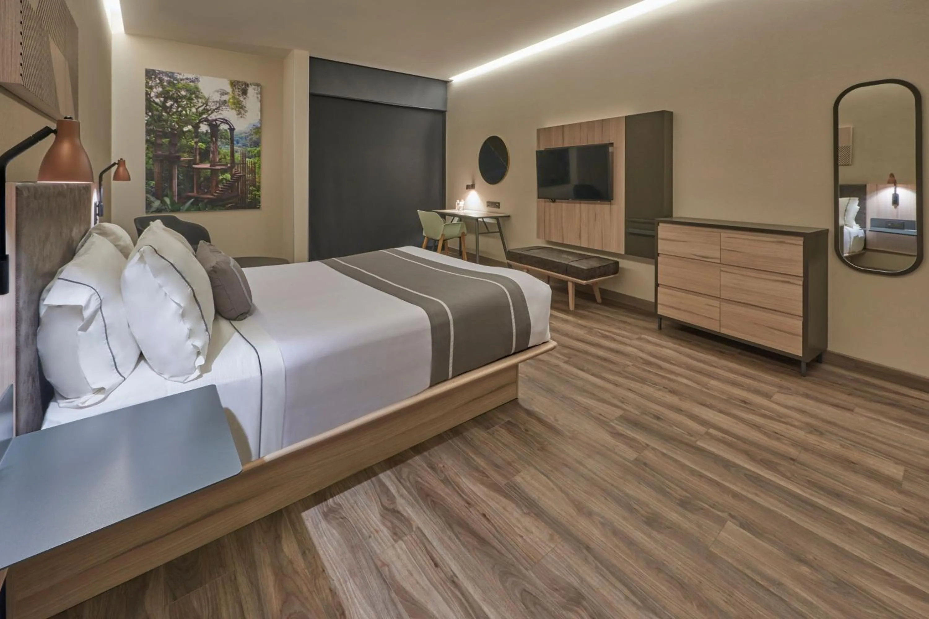 Photo of the whole room, Bed in City Express Plus by Marriott San Luis Potosi