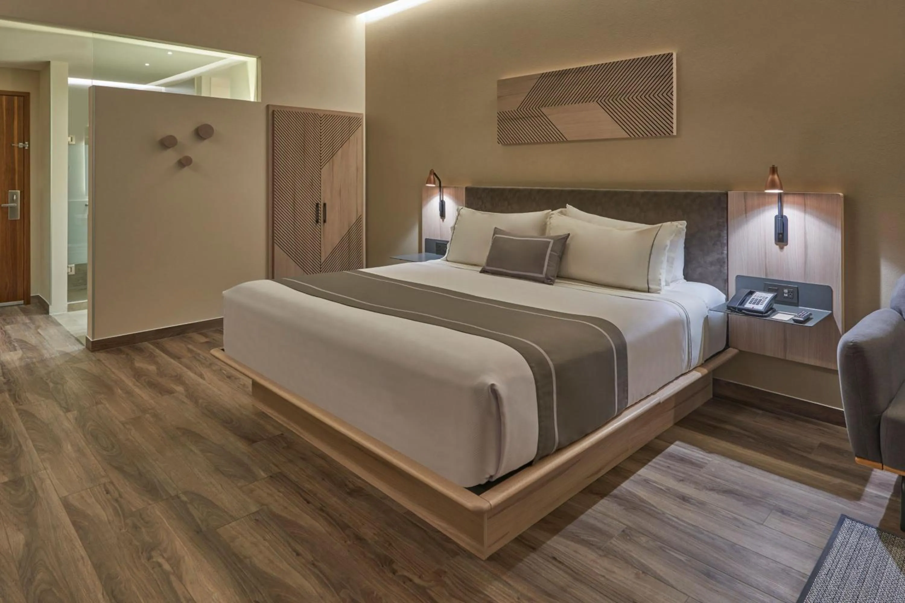 Photo of the whole room, Bed in City Express Plus by Marriott San Luis Potosi