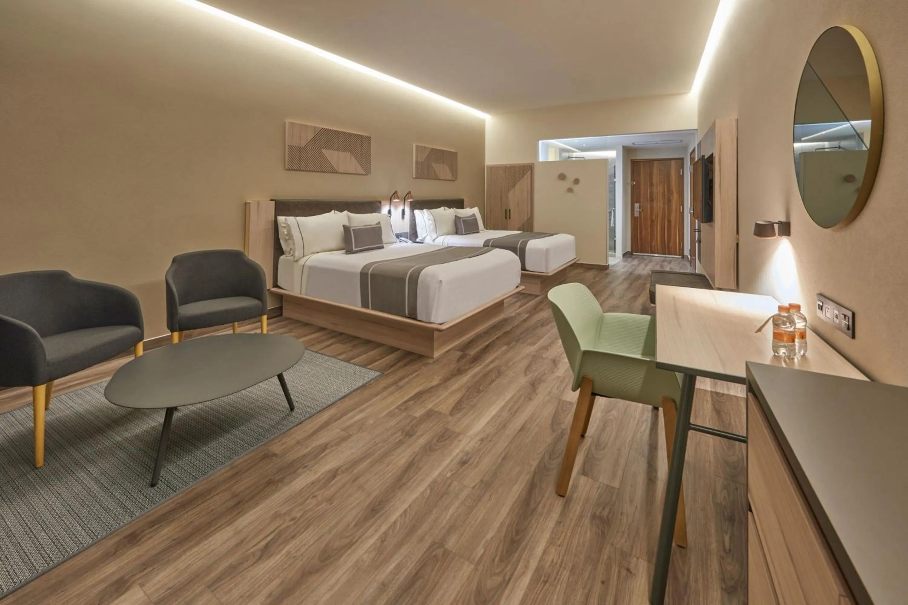 Photo of the whole room, Bed in City Express Plus by Marriott San Luis Potosi