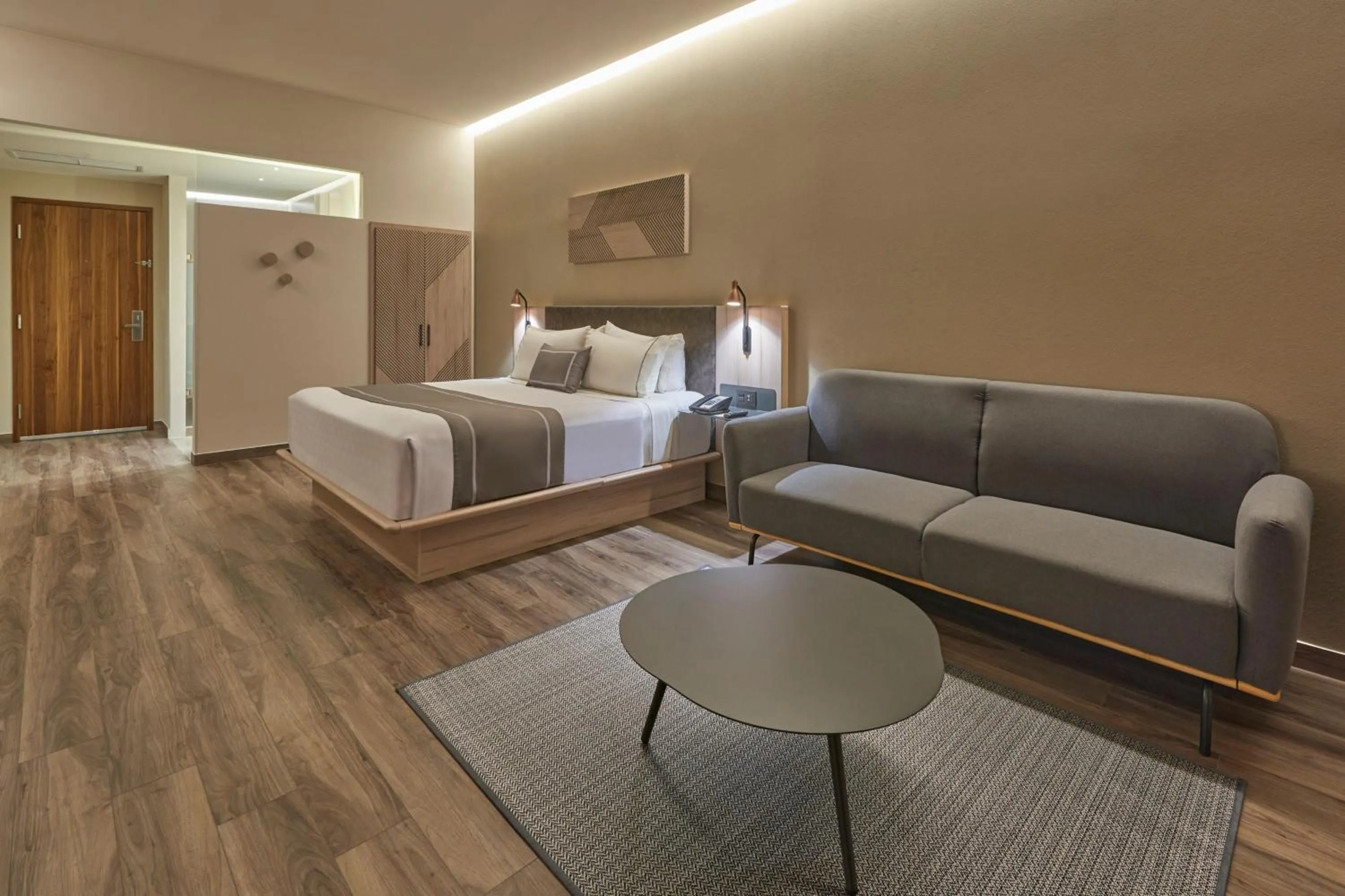 Photo of the whole room, Bed in City Express Plus by Marriott San Luis Potosi